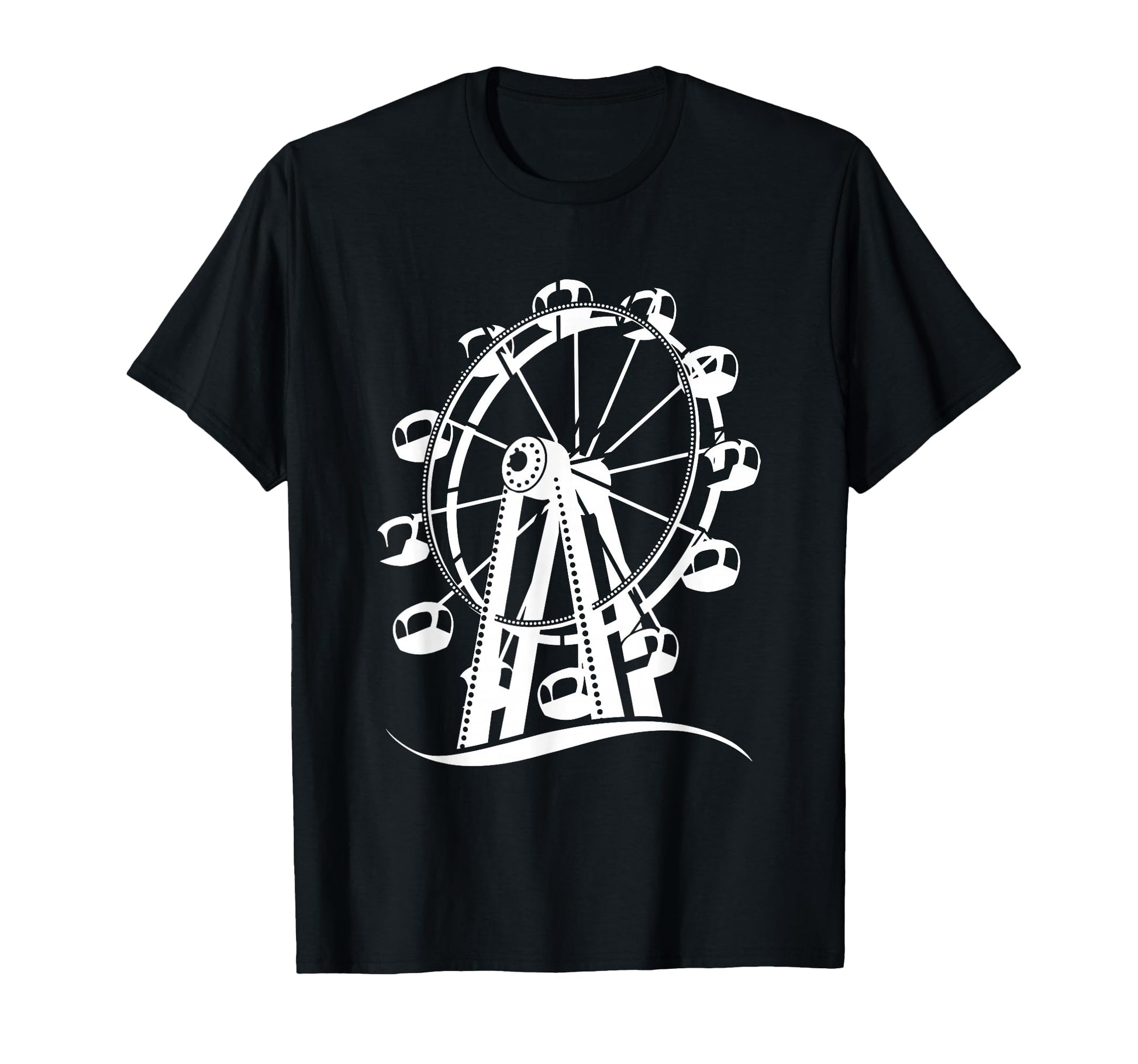 Ferris Wheel Adventure Ride Family Day T-Shirt - Custom Art Print Unisex - T-Shirt, Sweatshirt, Hoodie