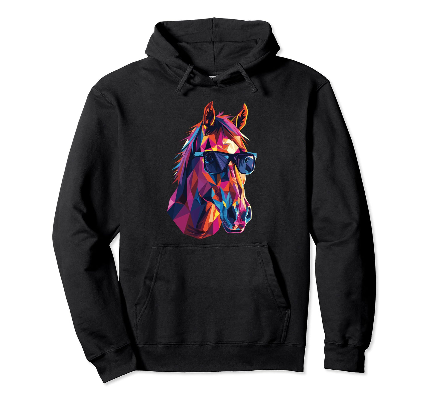 Horse Dad Mom Sunglasses Grade Horse Hoodie - Novelty Apparel for Adults - T-Shirt, Sweatshirt, Hoodie