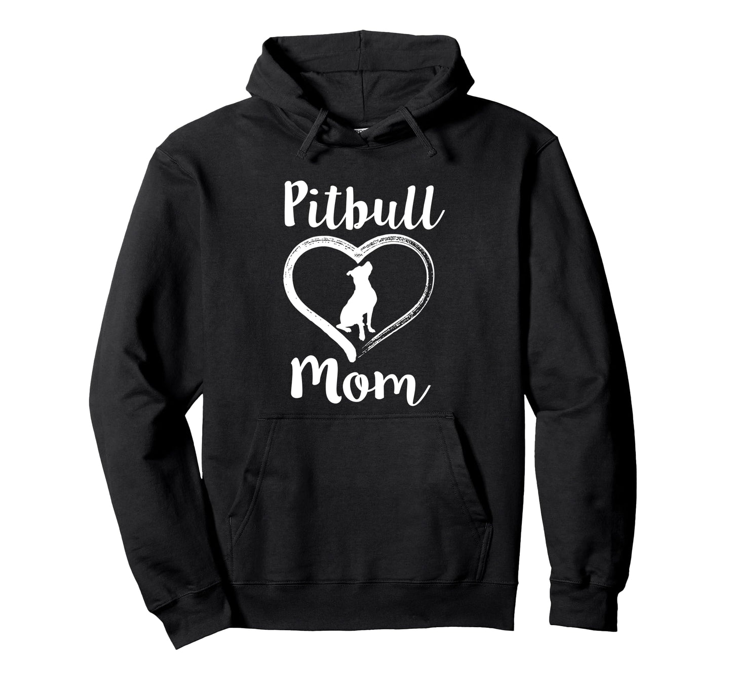 Pitbull Mom Womens Pit Bull Dog Hoodie - Casual Everyday Wear for Adults - T-Shirt, Sweatshirt, Hoodie