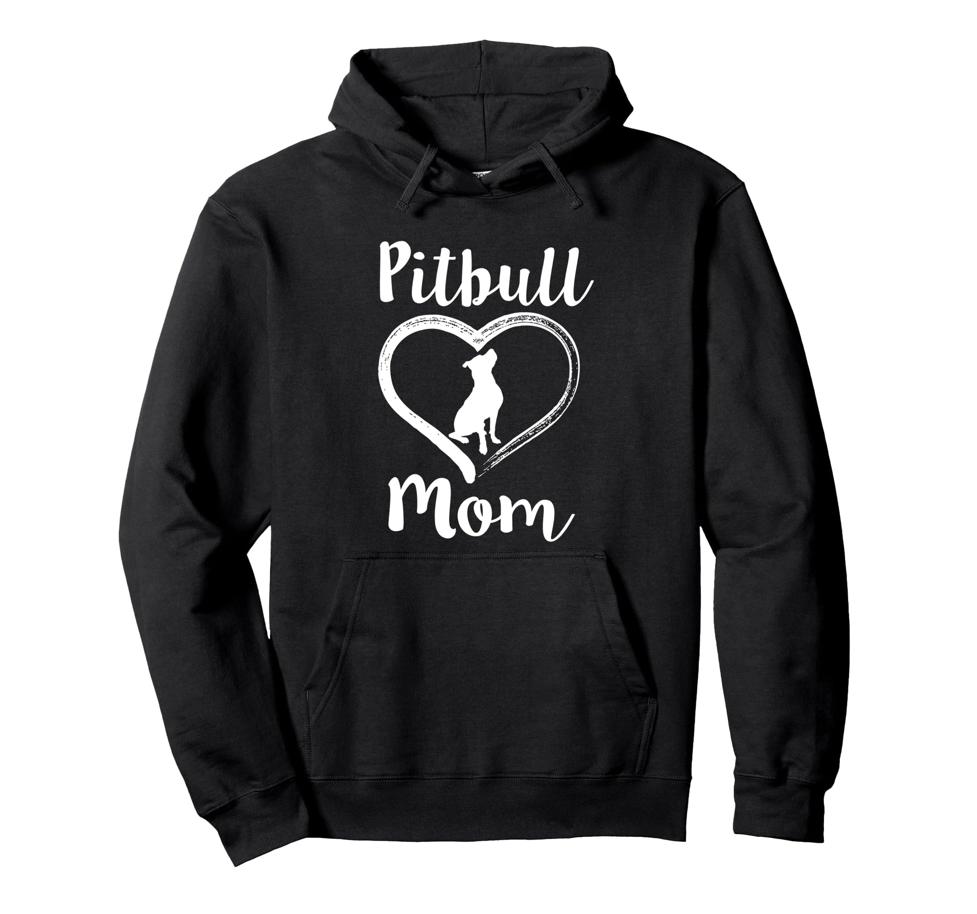 Pitbull Mom Womens Pit Bull Dog Hoodie - Casual Everyday Wear for Adults - T-Shirt, Sweatshirt, Hoodie