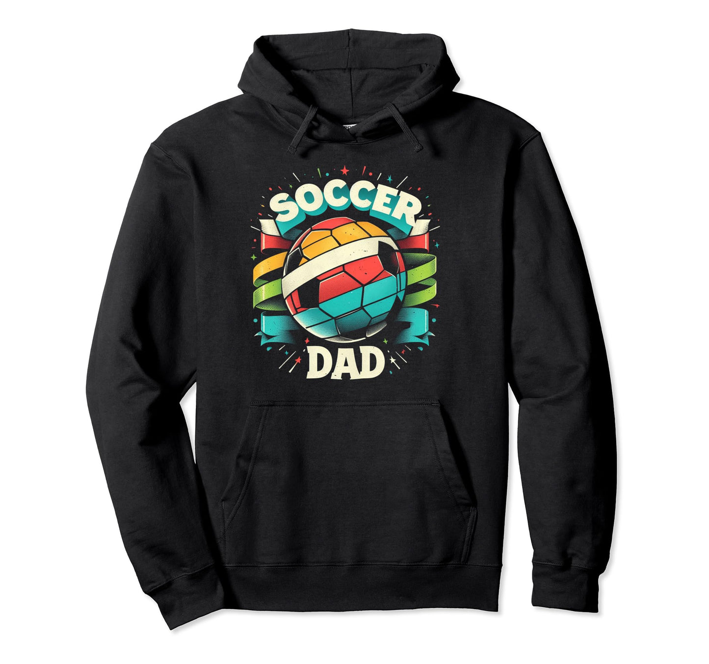 Soccer Dad Family Matching Dad Hoodie - Casual Everyday Wear Men Women - T-Shirt, Sweatshirt, Hoodie