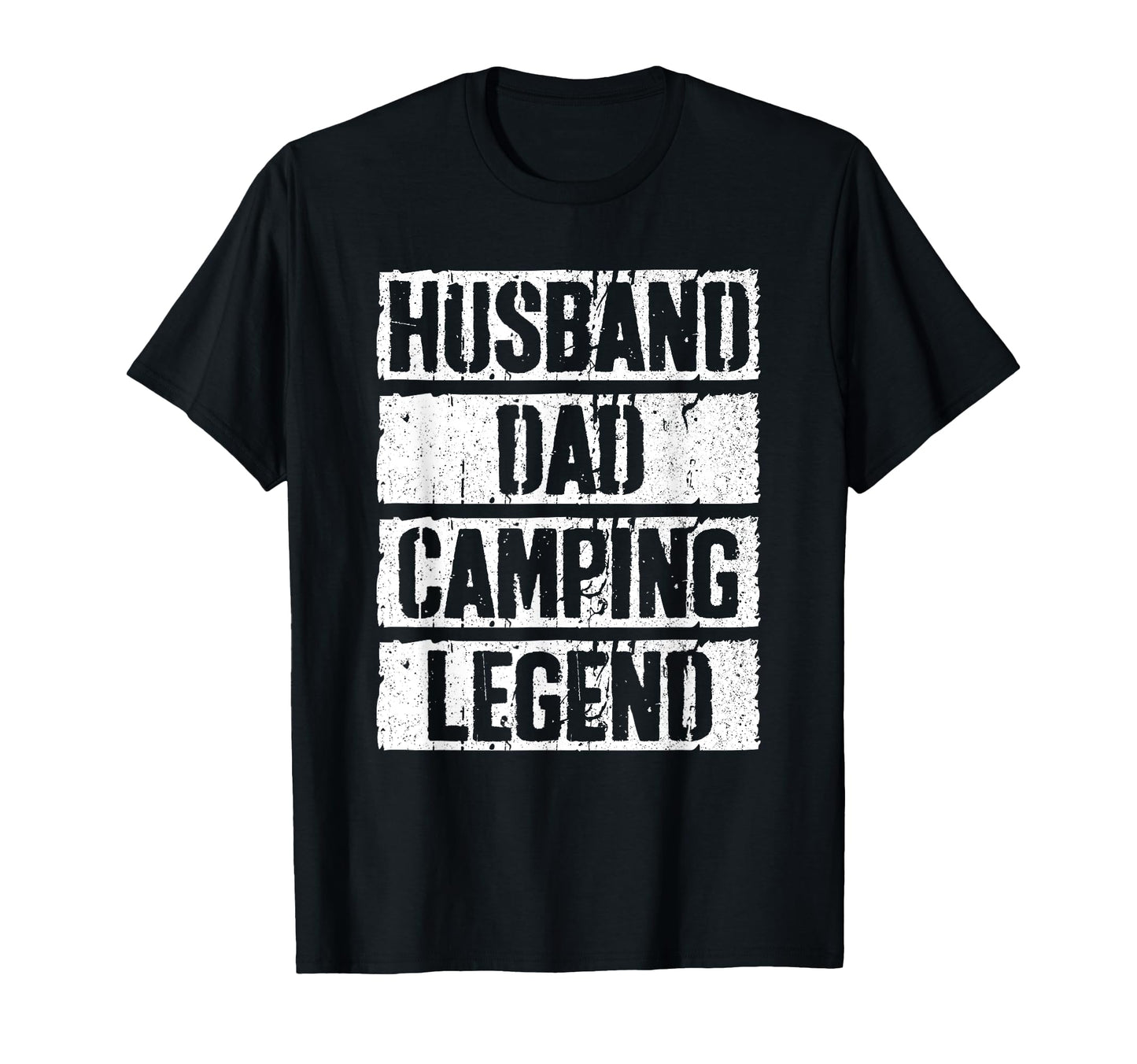 Husband Dad Camping Legend Fathers Day T-Shirt - Custom Art Print Men Women - T-Shirt, Sweatshirt, Hoodie