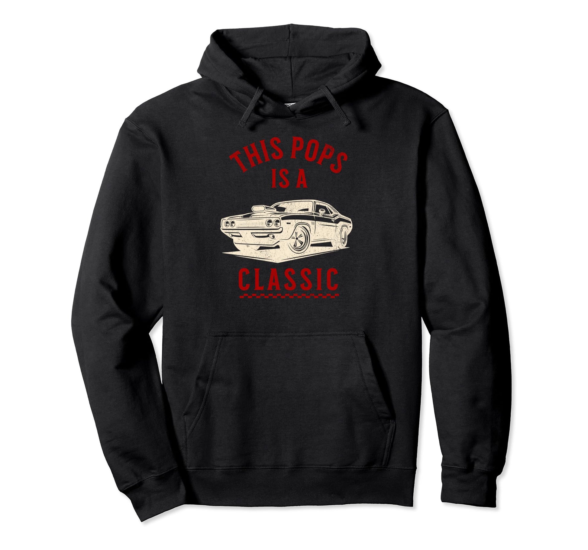 This Pops Is Fathers Day Funny Car Hoodie - Streetwear Style Men Women - T-Shirt, Sweatshirt, Hoodie