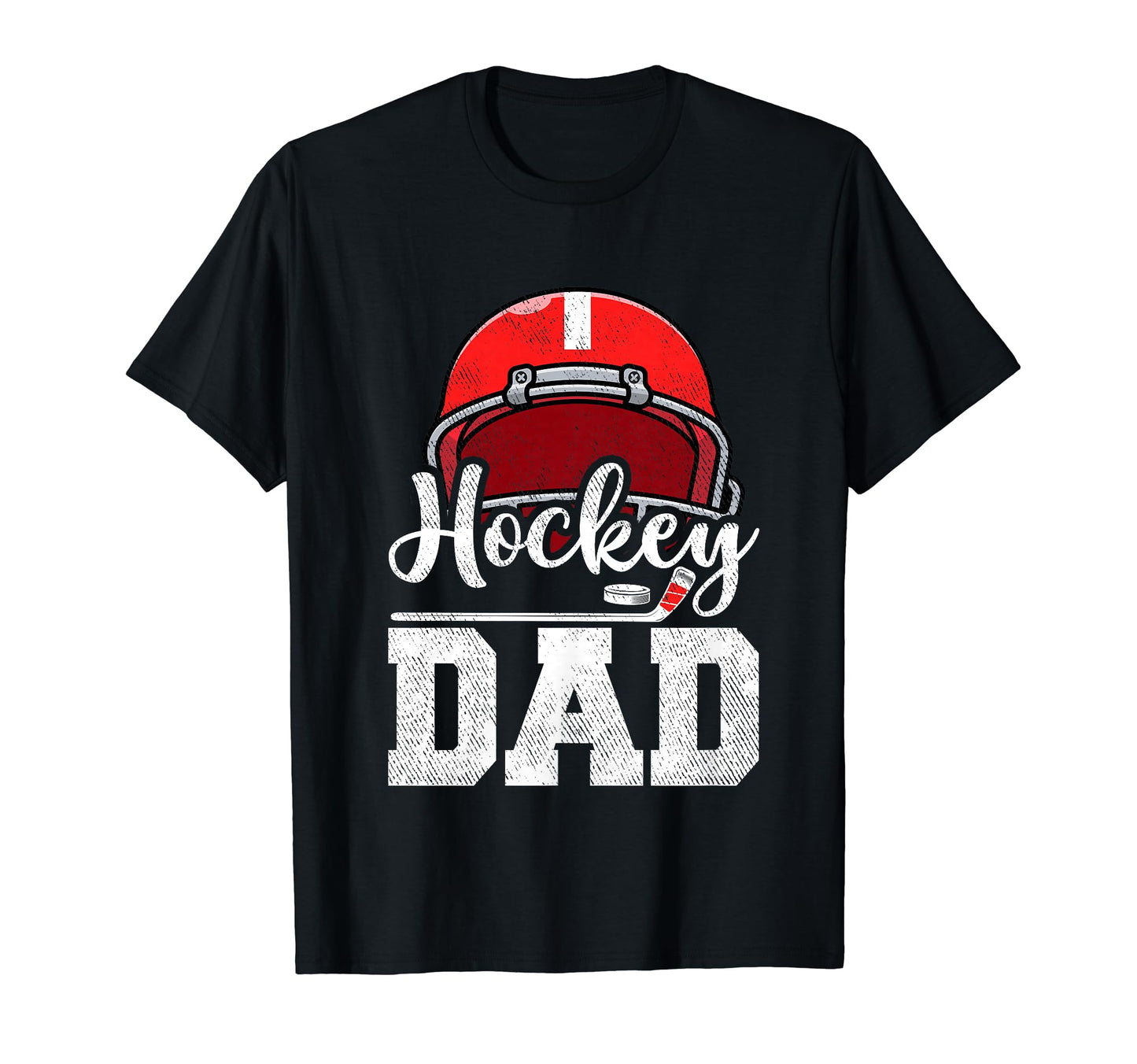 Hockey Dad Hockey Player Game Day T-Shirt - Unique Graphic for Adults - T-Shirt, Sweatshirt, Hoodie