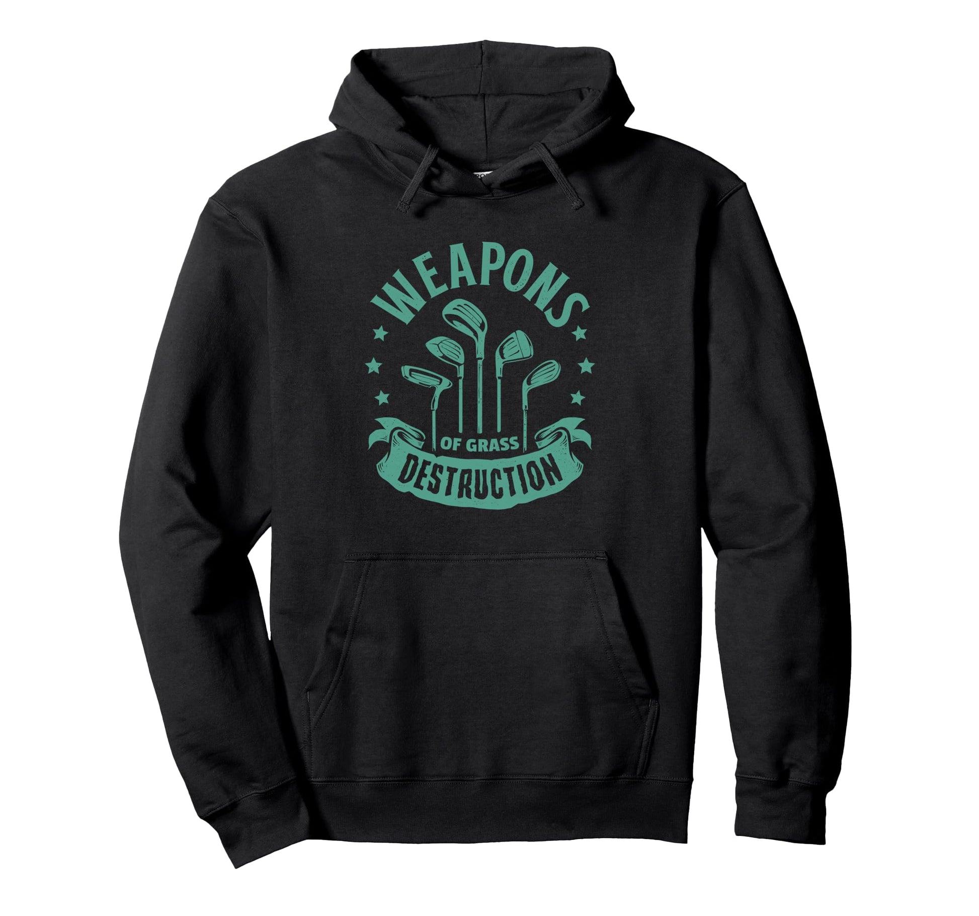 Weapons Grass Destruction Funny Hoodie - Custom Art Print for Adults - T-Shirt, Sweatshirt, Hoodie