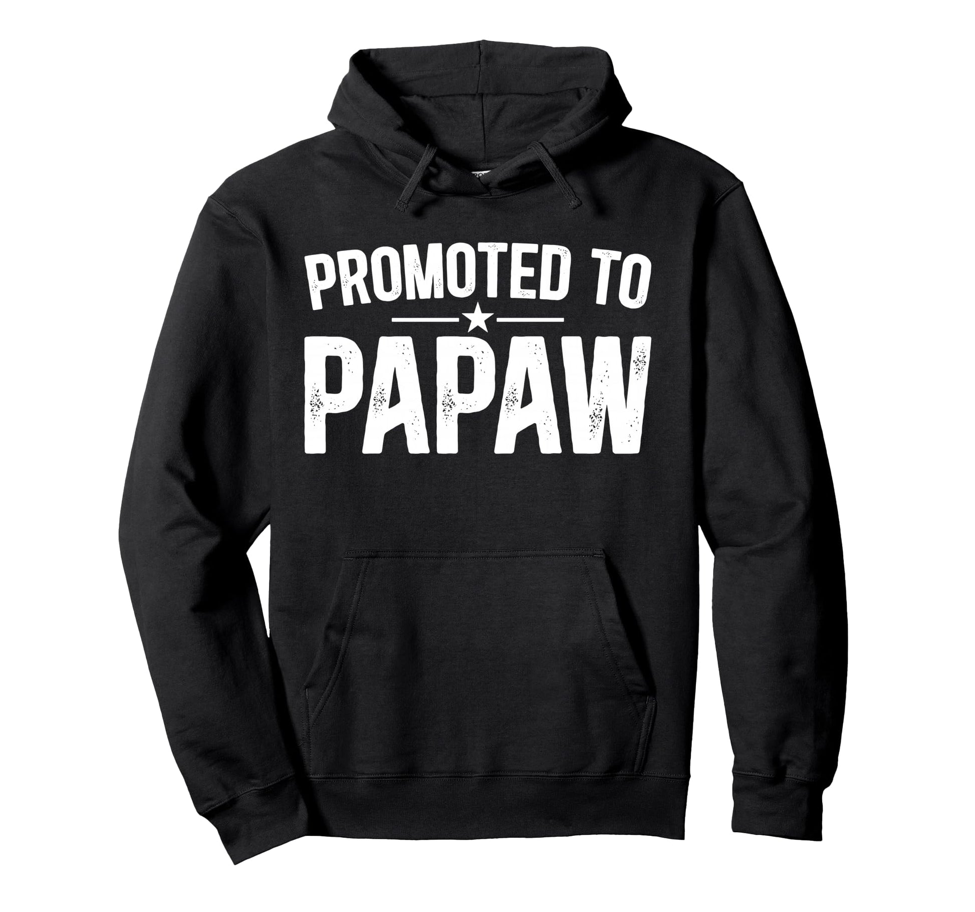Promoted To Papaw Future Papaw Grandpa Hoodie - Novelty Apparel for Adults - T-Shirt, Sweatshirt, Hoodie
