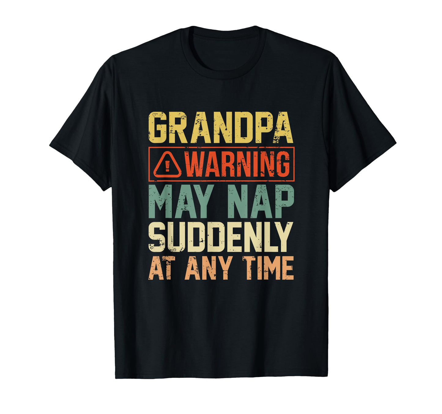 Grandpa Fathers Day Gift Distressed T-Shirt - Trendy Graphic for Adults - T-Shirt, Sweatshirt, Hoodie