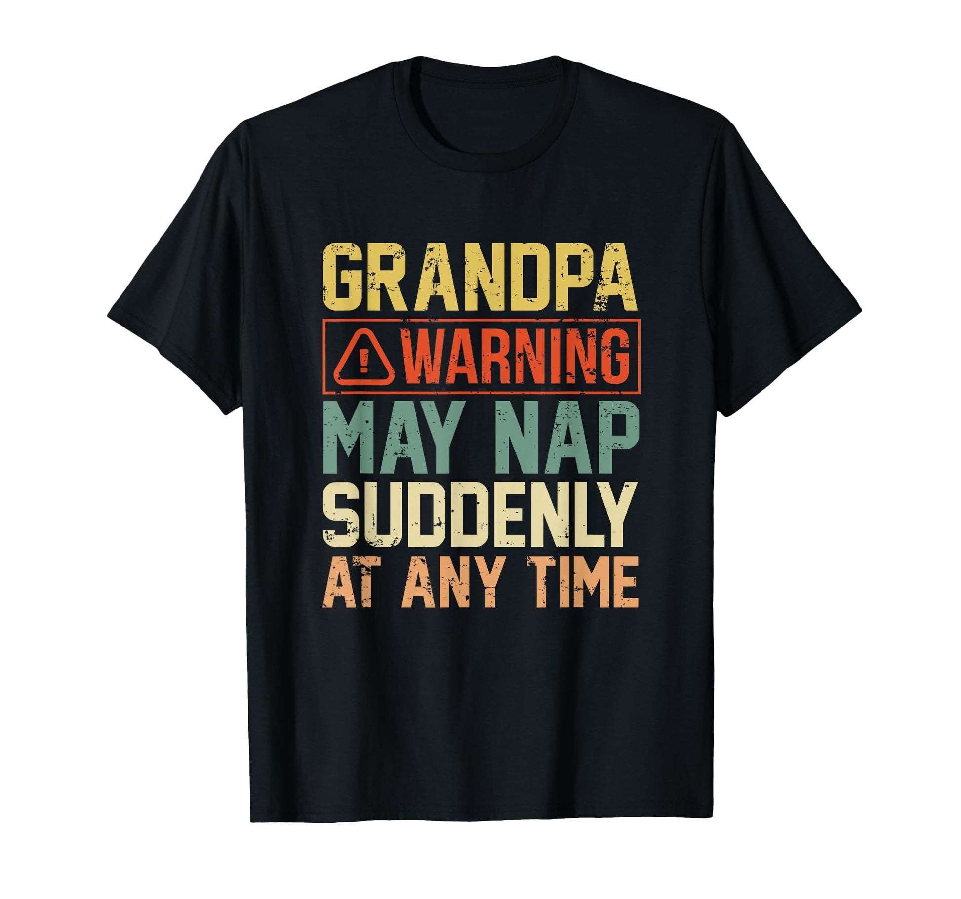 Grandpa Fathers Day Gift Distressed T-Shirt - Trendy Graphic for Adults - T-Shirt, Sweatshirt, Hoodie