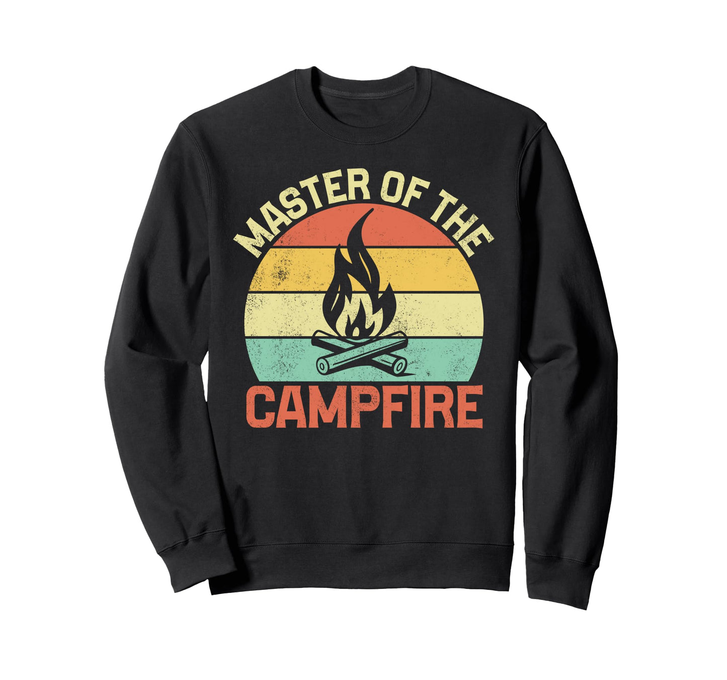 Campfire Dad Master Campfire Outdoor Sweatshirt - Custom Art Print Unisex - T-Shirt, Sweatshirt, Hoodie