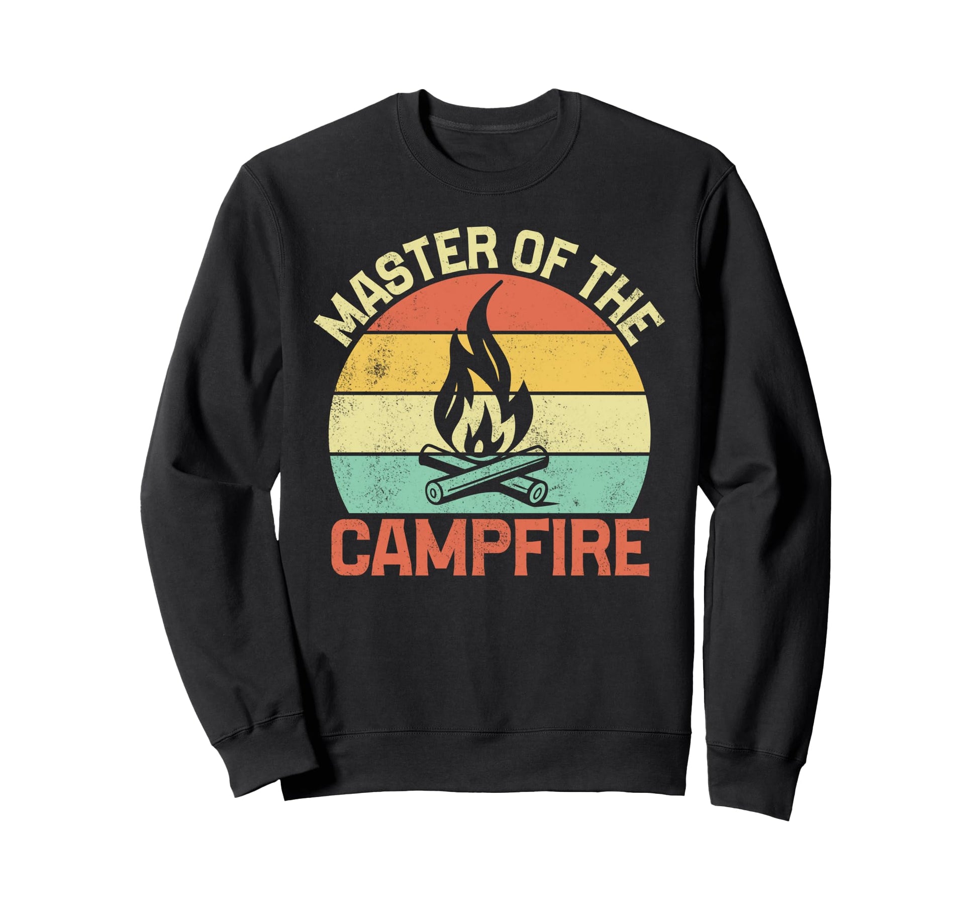 Campfire Dad Master Campfire Outdoor Sweatshirt - Custom Art Print Unisex - T-Shirt, Sweatshirt, Hoodie