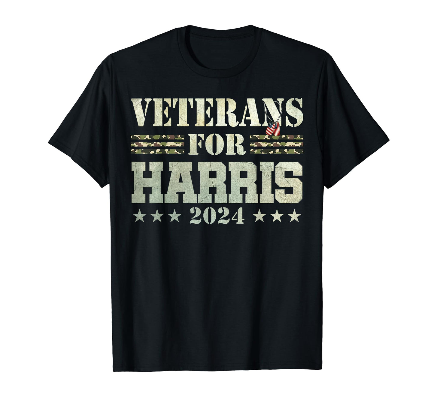 Veterans Harris 2024 American Usa T-Shirt - Aesthetic Graphic Men Women - T-Shirt, Sweatshirt, Hoodie
