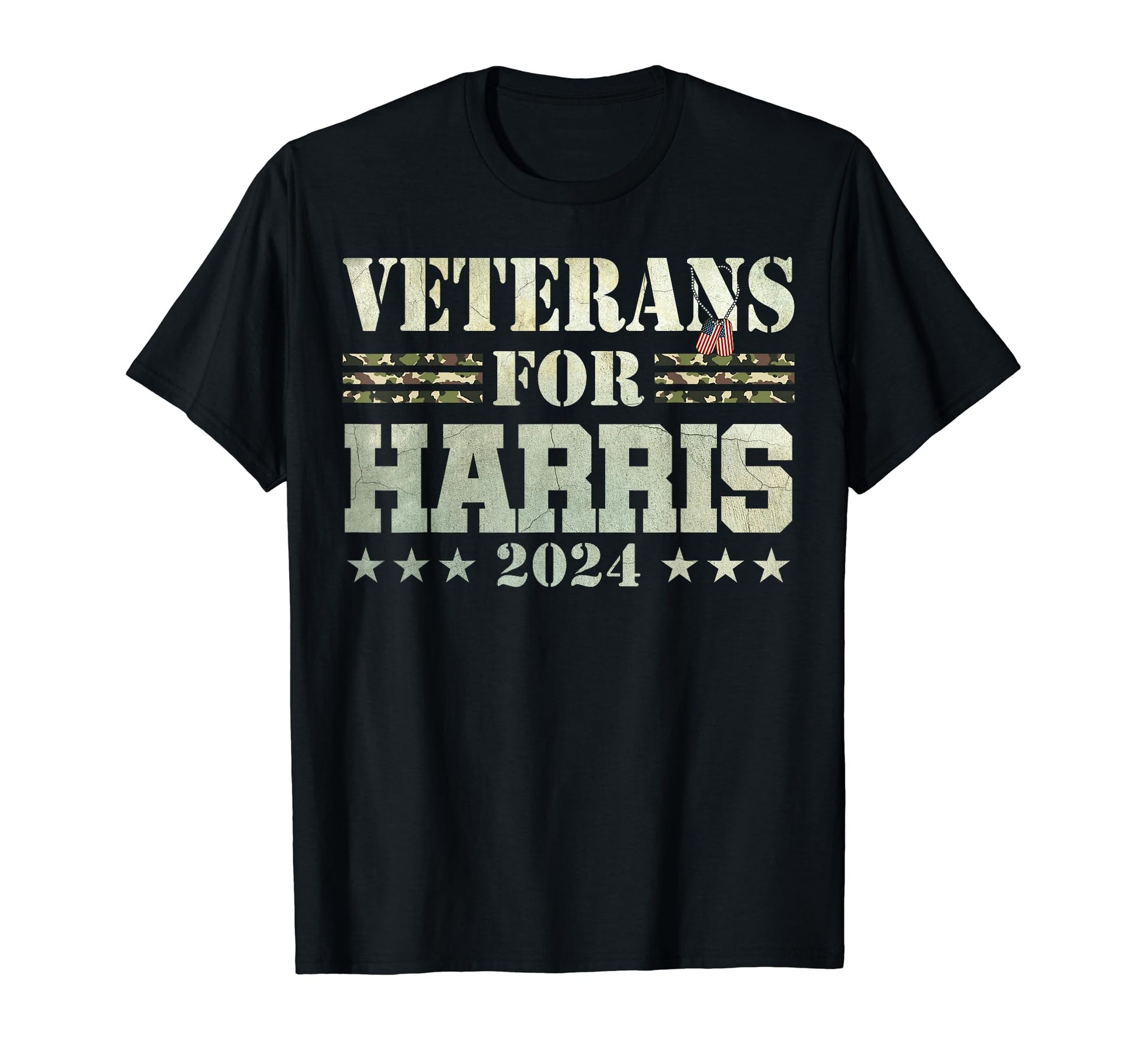 Veterans Harris 2024 American Usa T-Shirt - Aesthetic Graphic Men Women - T-Shirt, Sweatshirt, Hoodie