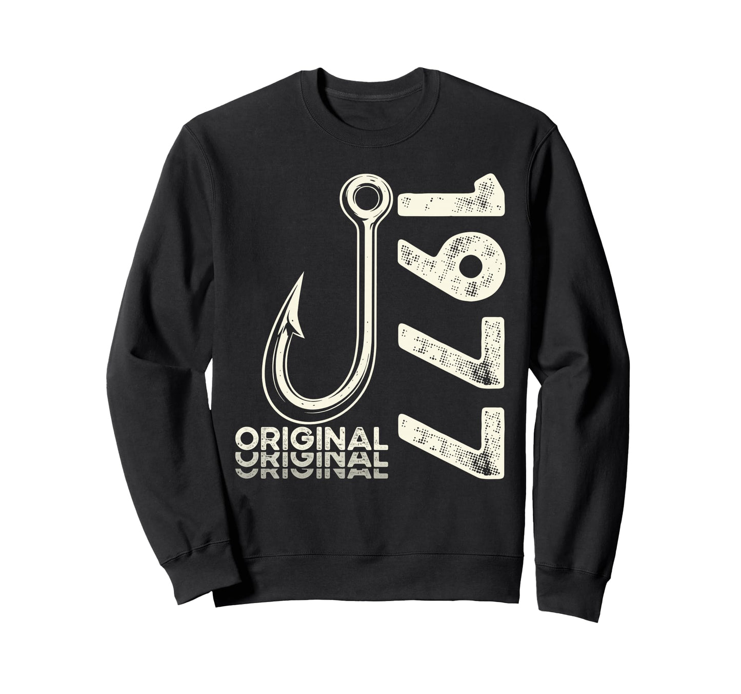 49Th Birthday Fishing Gift Sweatshirt - Custom Art Print for Adults - T-Shirt, Sweatshirt, Hoodie