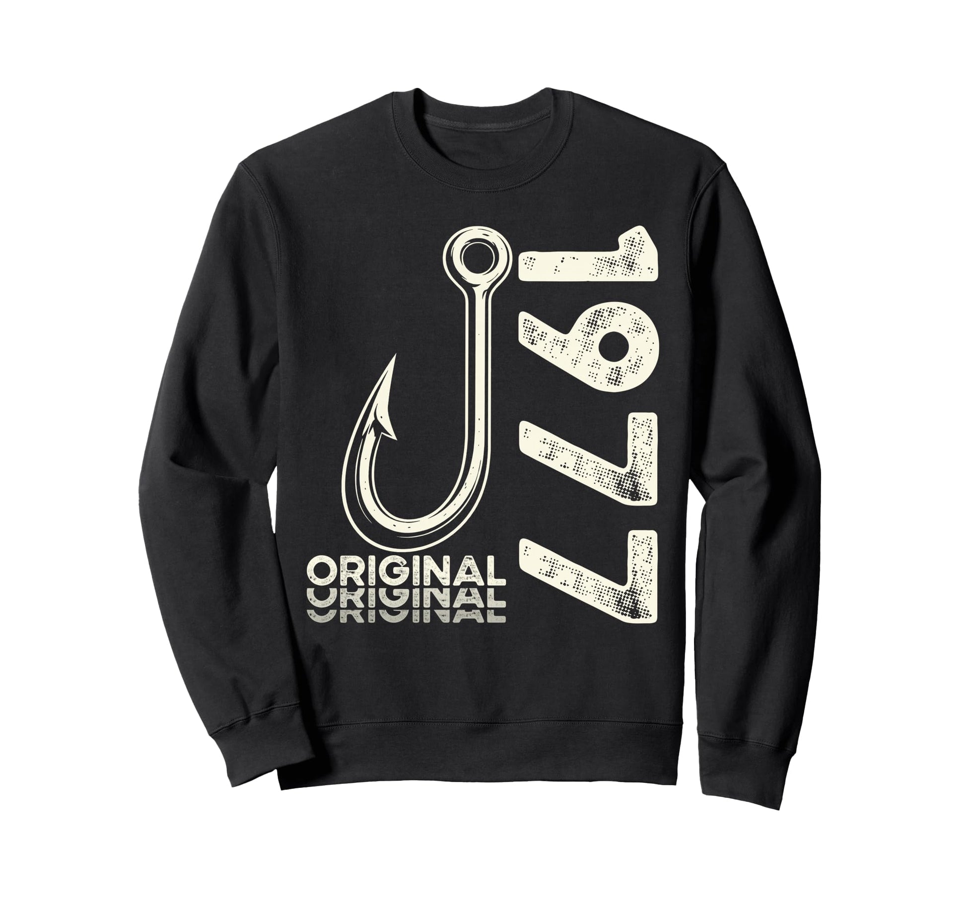 49Th Birthday Fishing Gift Sweatshirt - Custom Art Print for Adults - T-Shirt, Sweatshirt, Hoodie