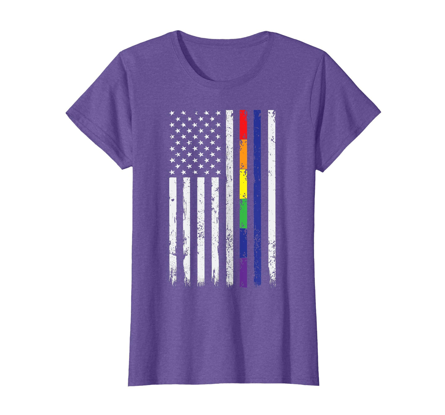 Police Support Lgbt Gay Pride Thin Blue T-Shirt - Graphic Print Men Women - T-Shirt, Sweatshirt, Hoodie