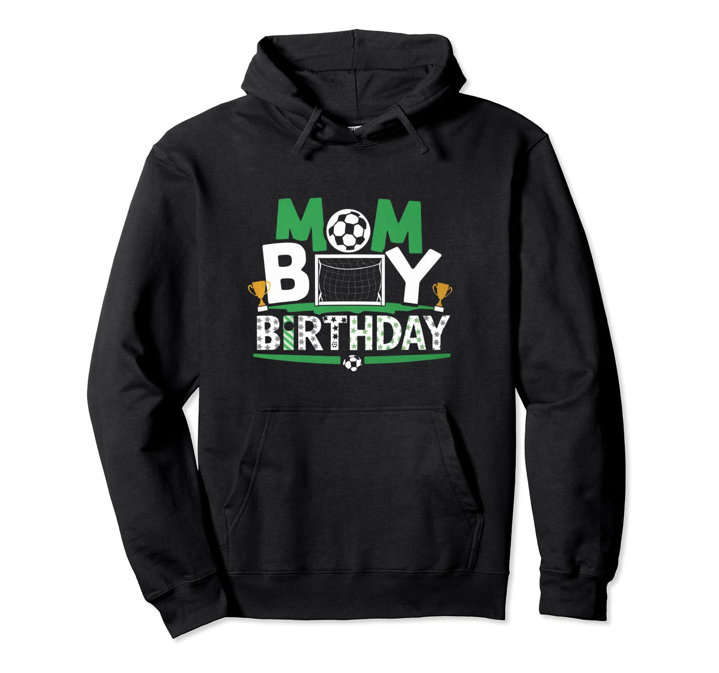 Mom And Dad Birthday Soccer Family Party Hoodie - Streetwear Style Unisex - T-Shirt, Sweatshirt, Hoodie