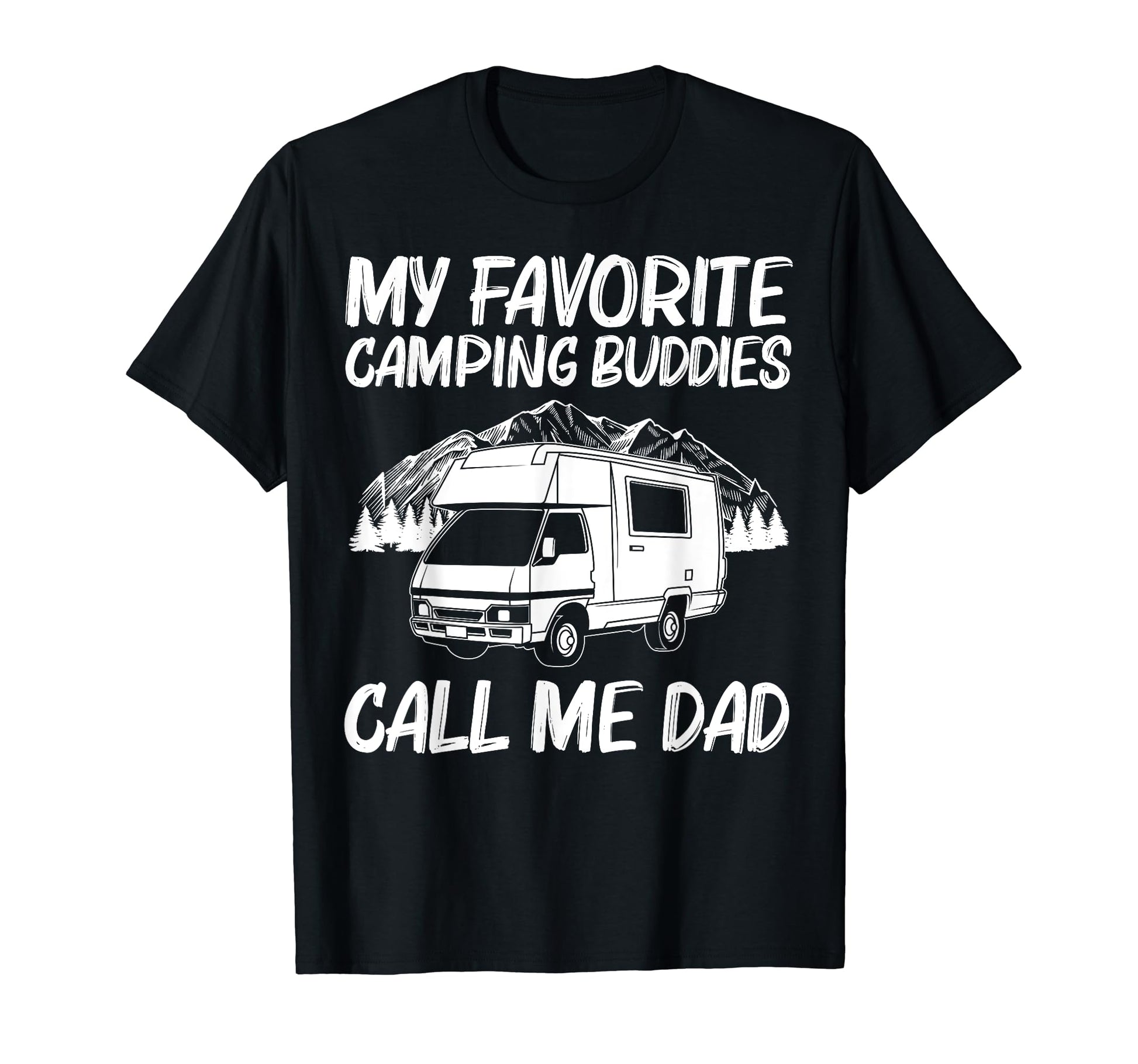 Camping Dad Papa Camper Hiking Outdoor T-Shirt - Unique Graphic Men Women - T-Shirt, Sweatshirt, Hoodie