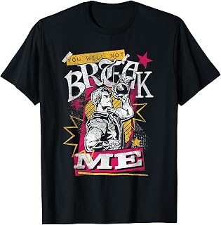 DCC You Will Not Break Me Distressed Carl Scrapbook Graphic T-Shirt Unisex T-shirt, Sweatshirt, Hoodie, Long Sleeve Tee - T-Shirt, Sweatshirt, Hoodie
