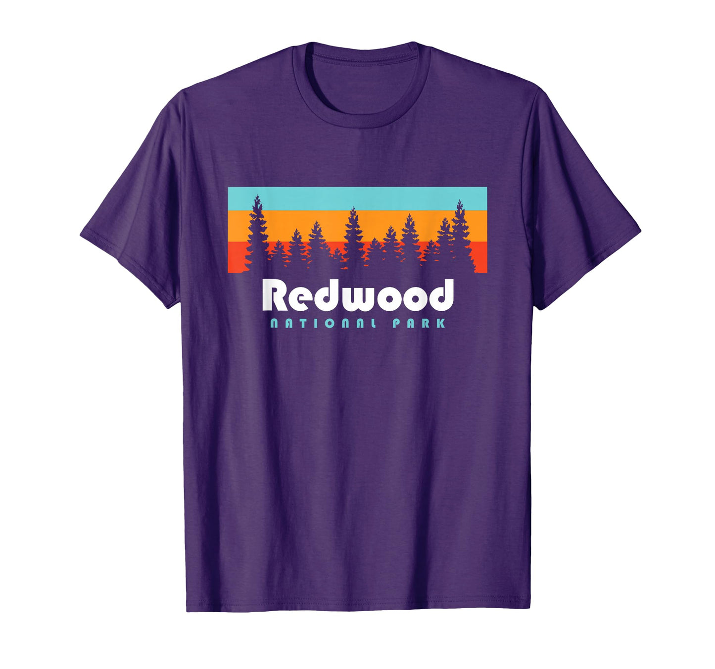 Redwood National Park California Trees T-Shirt - Graphic Print Men Women - T-Shirt, Sweatshirt, Hoodie