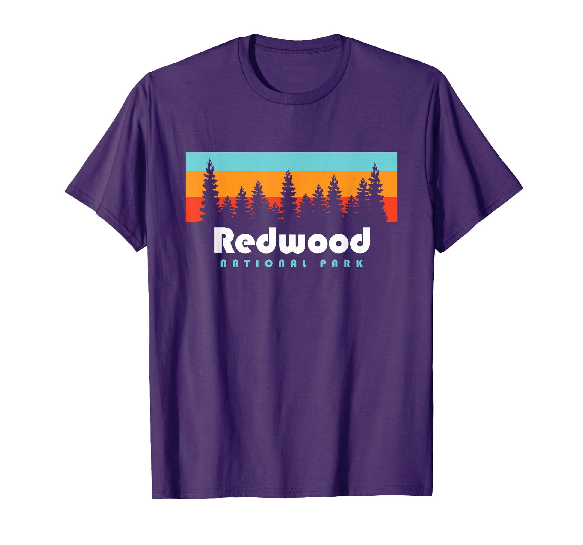 Redwood National Park California Trees T-Shirt - Graphic Print Men Women - T-Shirt, Sweatshirt, Hoodie