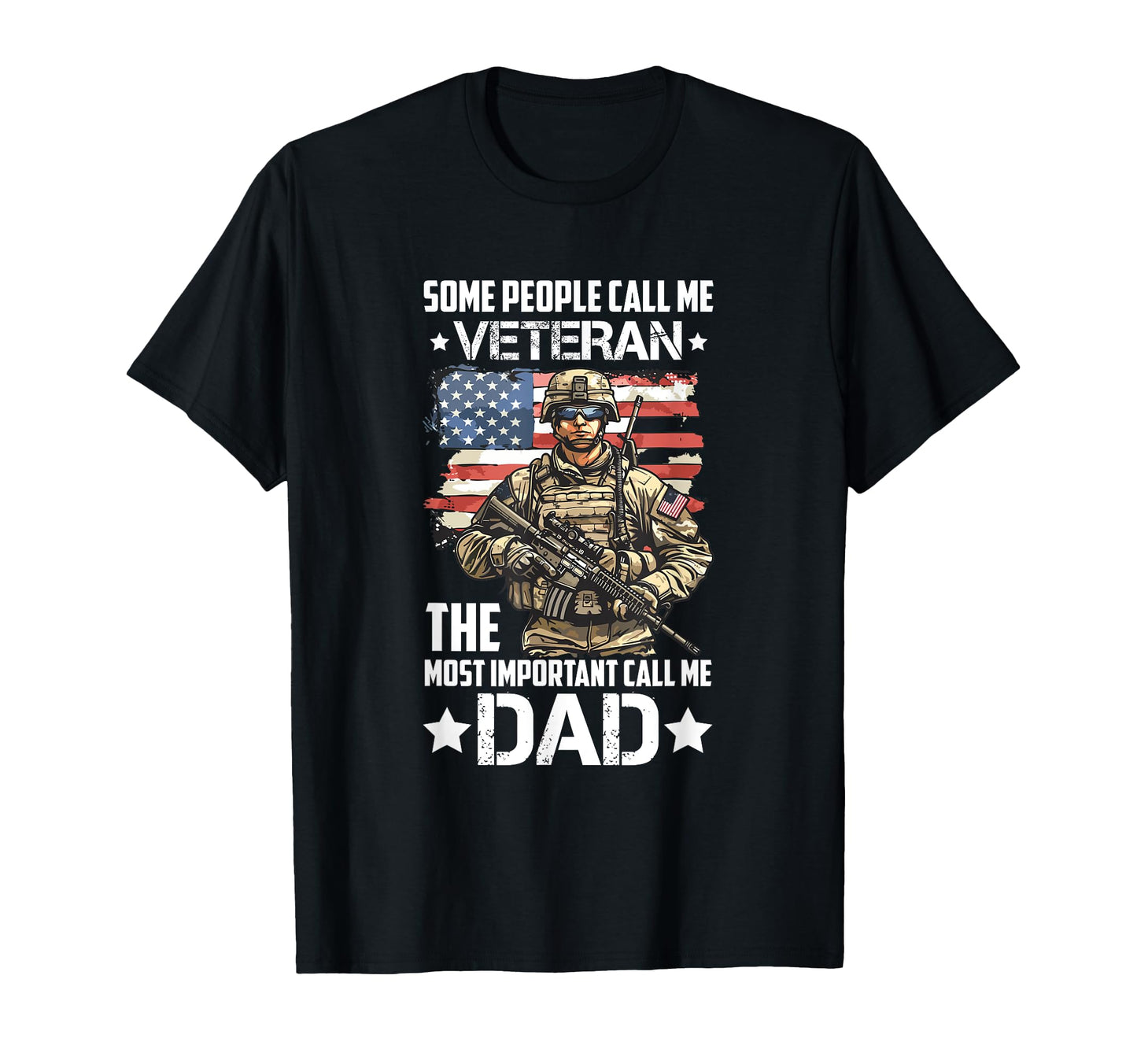 Call Me Veteran Dad Patriotic U S T-Shirt - Minimalist Print for Adults - T-Shirt, Sweatshirt, Hoodie