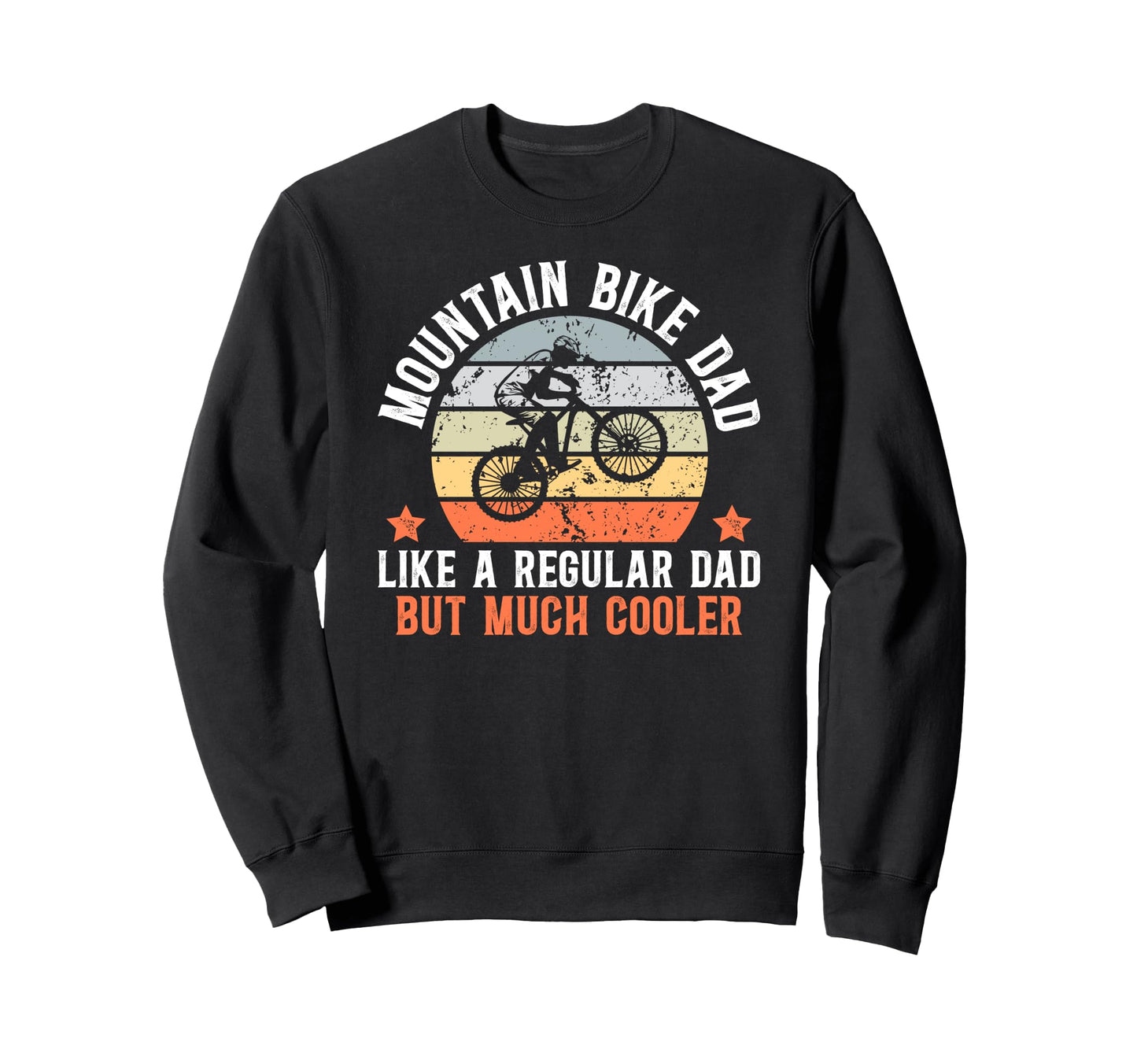 Mountain Bike Dad Definition Dad Sweatshirt - Graphic Print Unisex - T-Shirt, Sweatshirt, Hoodie