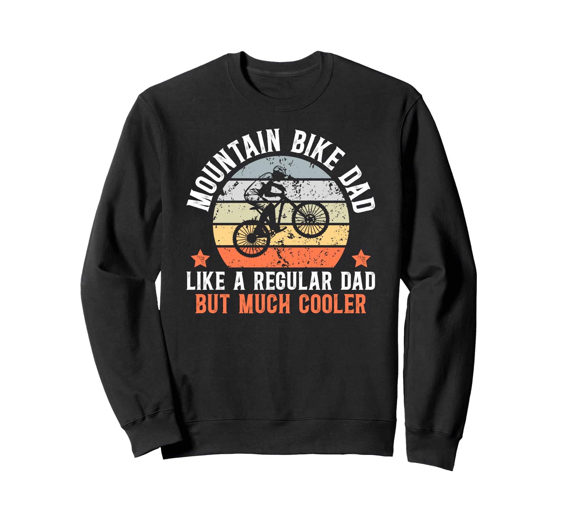 Mountain Bike Dad Definition Dad Sweatshirt - Graphic Print Unisex - T-Shirt, Sweatshirt, Hoodie