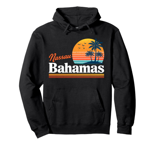 Bahamas Nassau Travel Hoodie - Aesthetic Graphic Unisex - T-Shirt, Sweatshirt, Hoodie