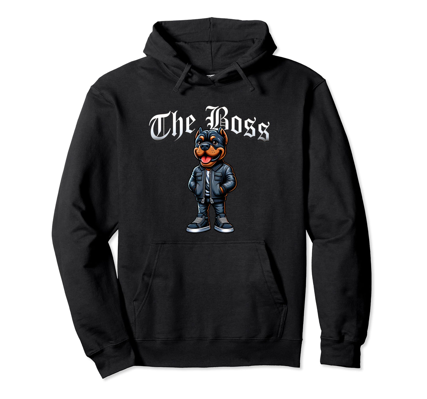 Cane Corso Dog Boss Jacket Outfit Hoodie - Aesthetic Graphic for Adults - T-Shirt, Sweatshirt, Hoodie