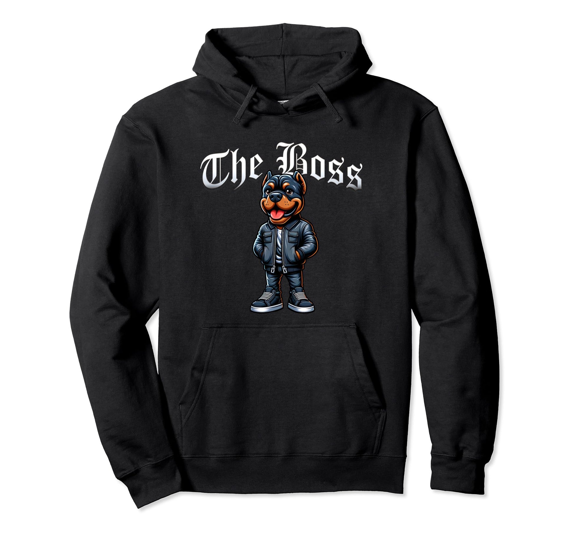 Cane Corso Dog Boss Jacket Outfit Hoodie - Aesthetic Graphic for Adults - T-Shirt, Sweatshirt, Hoodie