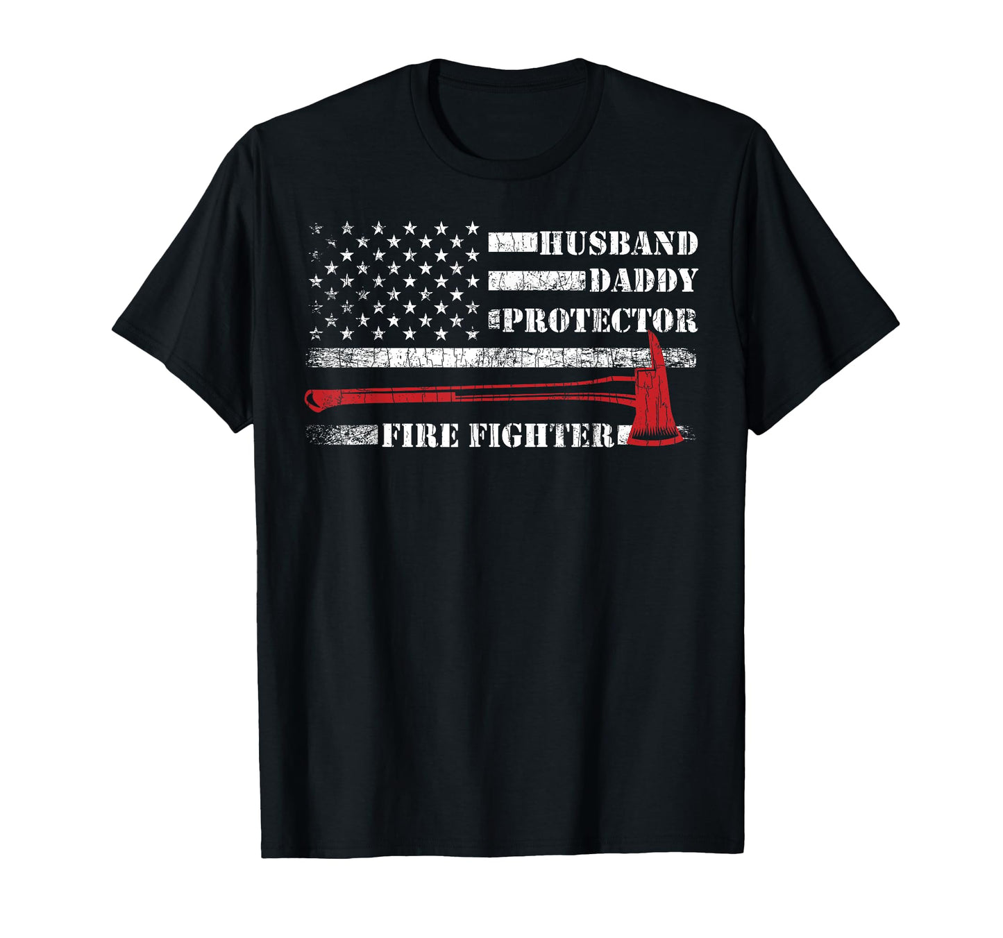Firefighter Funny Firemen Fire Truck T-Shirt - Custom Art Print for Adults - T-Shirt, Sweatshirt, Hoodie