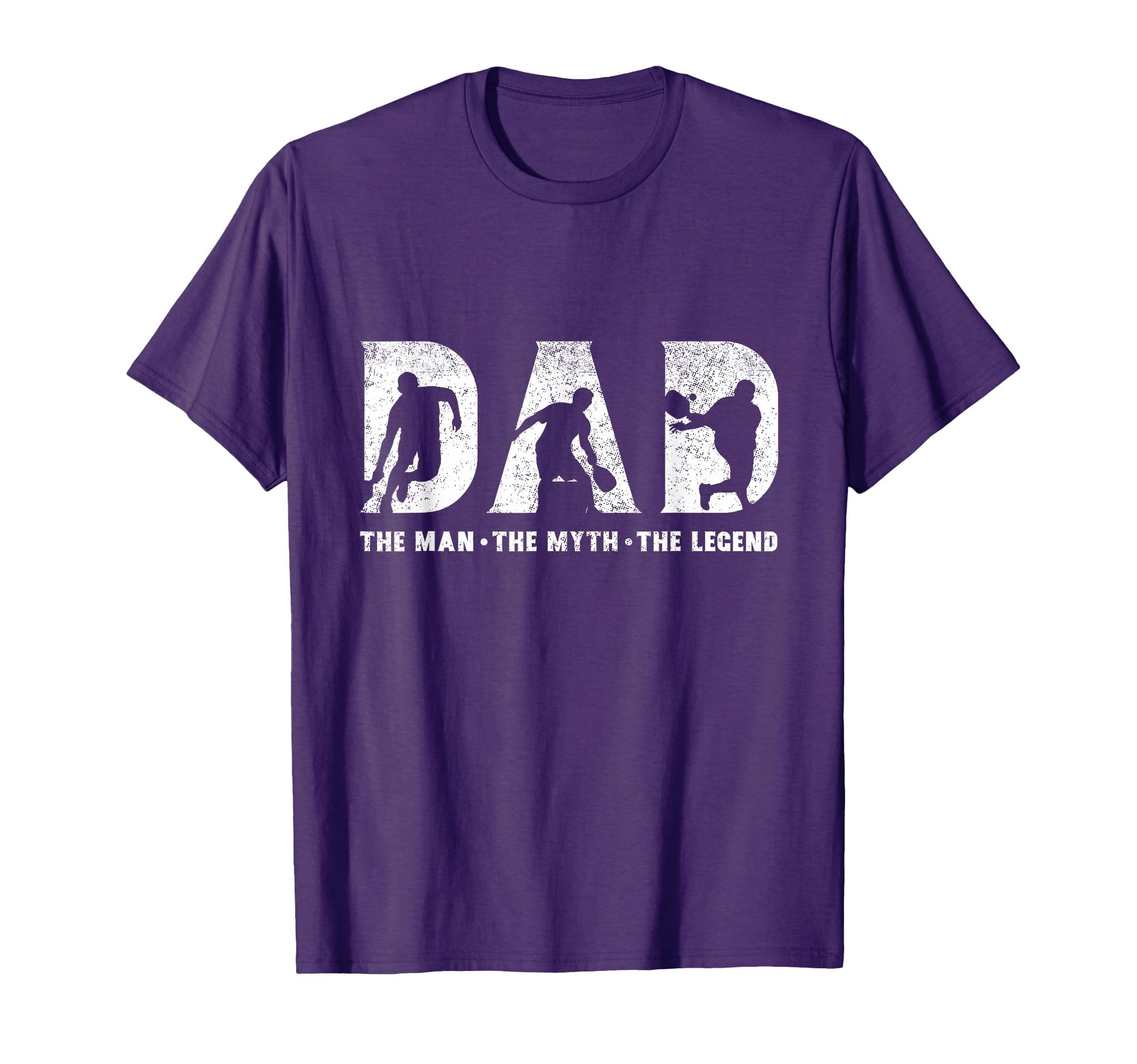 Pickleball Dad Myth Legend Fathers Day T-Shirt - Novelty Apparel Unisex - T-Shirt, Sweatshirt, Hoodie