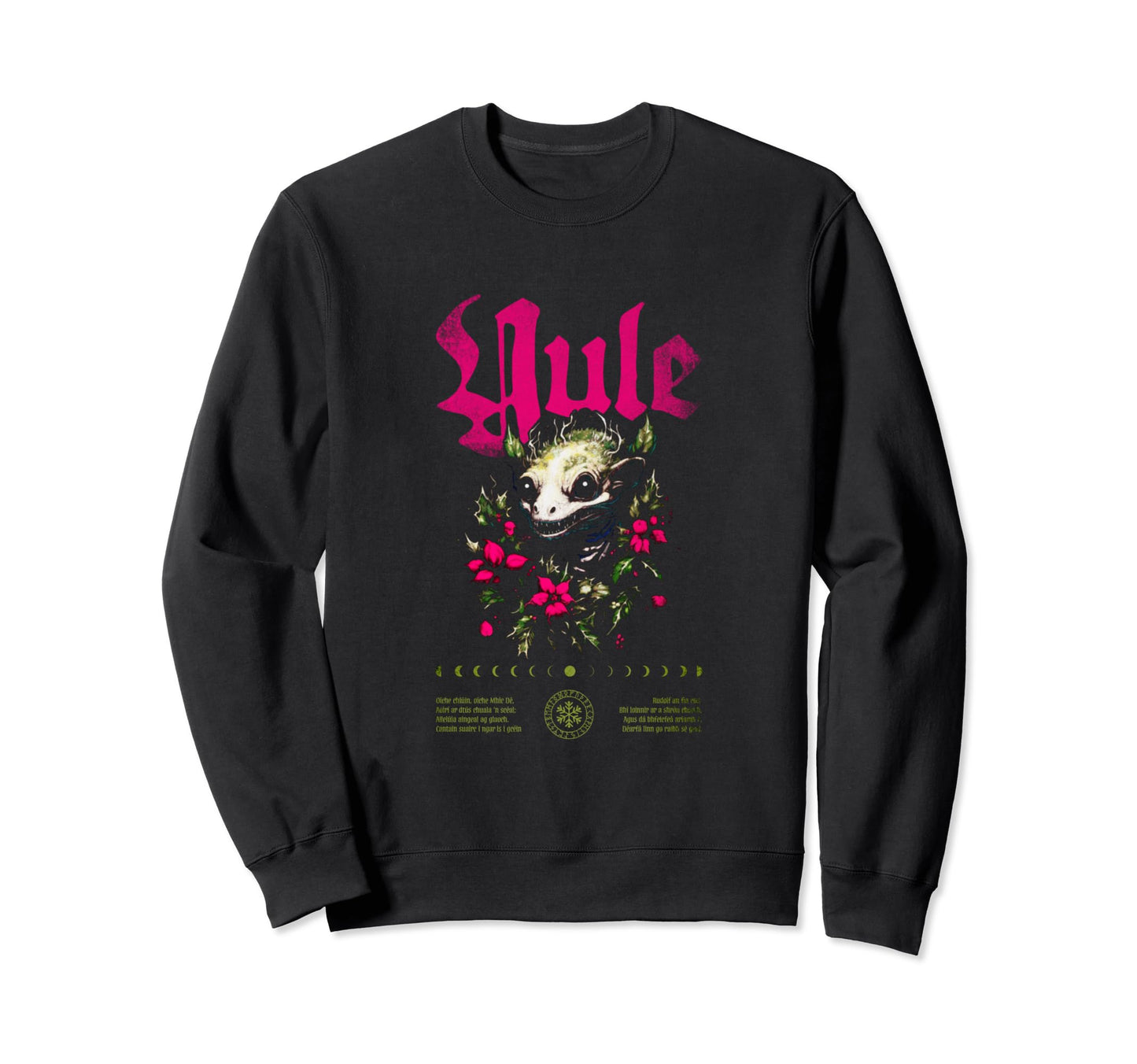 Yule Paganism Winter Cosmic Horror Sweatshirt - Aesthetic Graphic Unisex - T-Shirt, Sweatshirt, Hoodie