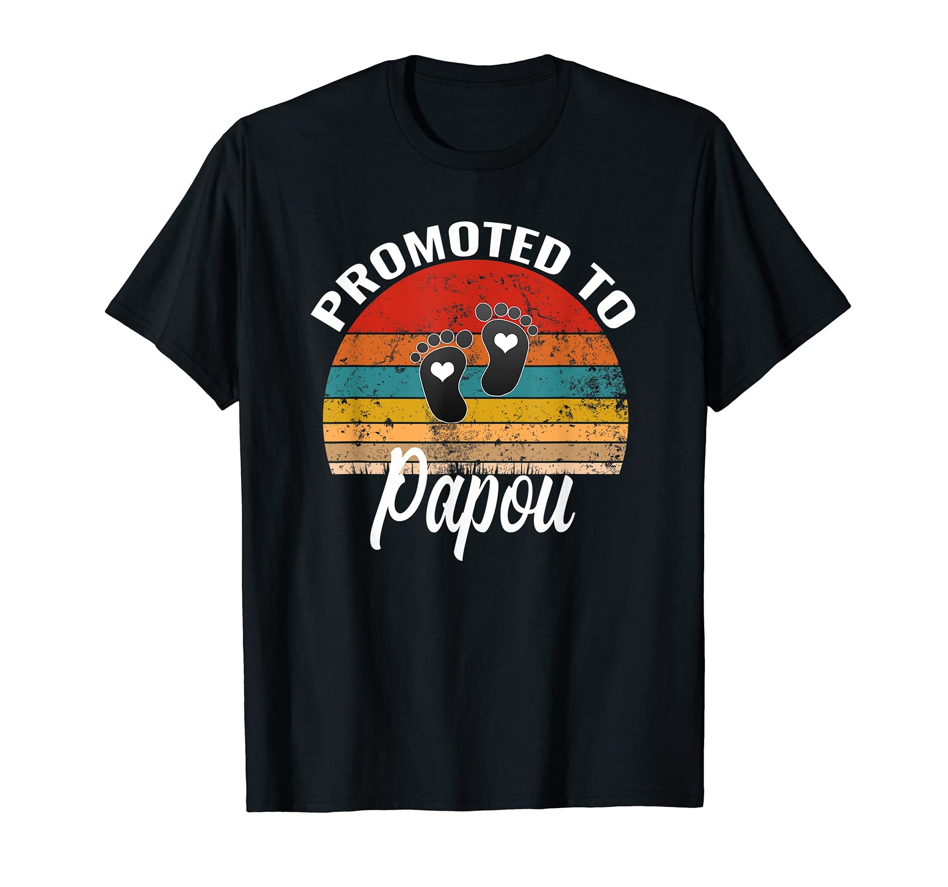 Mens Promoted To Papou Greek Grandpa T-Shirt - Casual Everyday Wear Unisex - T-Shirt, Sweatshirt, Hoodie