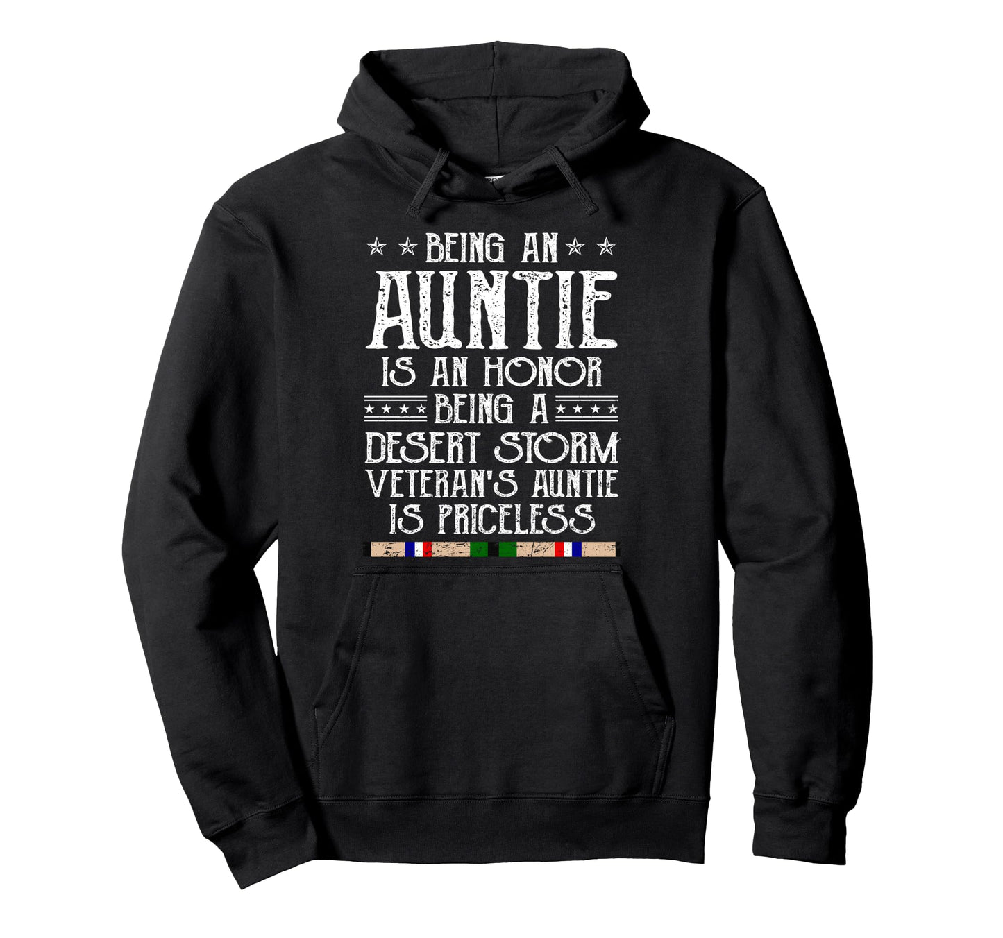 Proud Desert Storm Veteran Auntie Gulf Hoodie - Trendy Graphic Men Women - T-Shirt, Sweatshirt, Hoodie