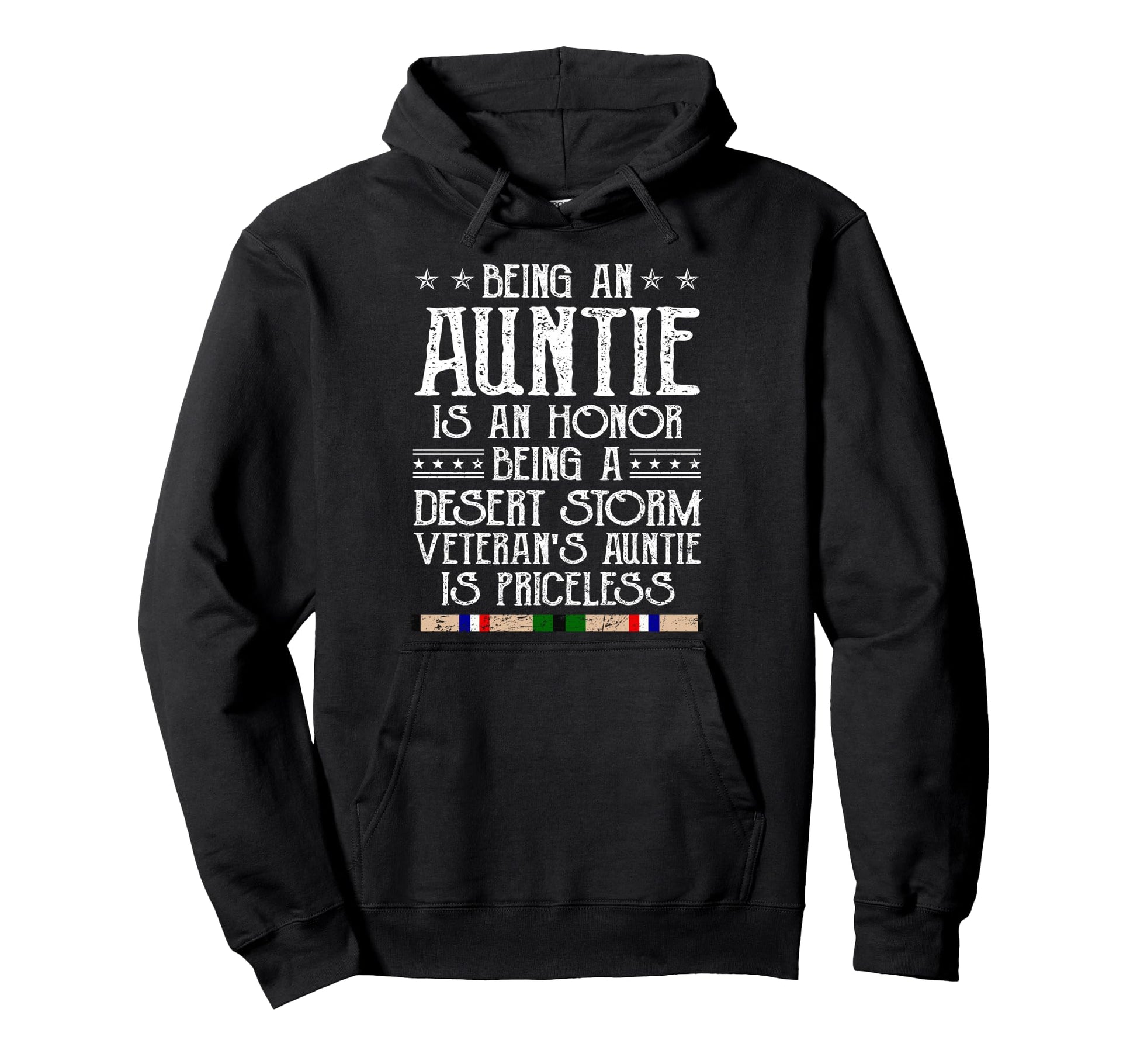 Proud Desert Storm Veteran Auntie Gulf Hoodie - Trendy Graphic Men Women - T-Shirt, Sweatshirt, Hoodie