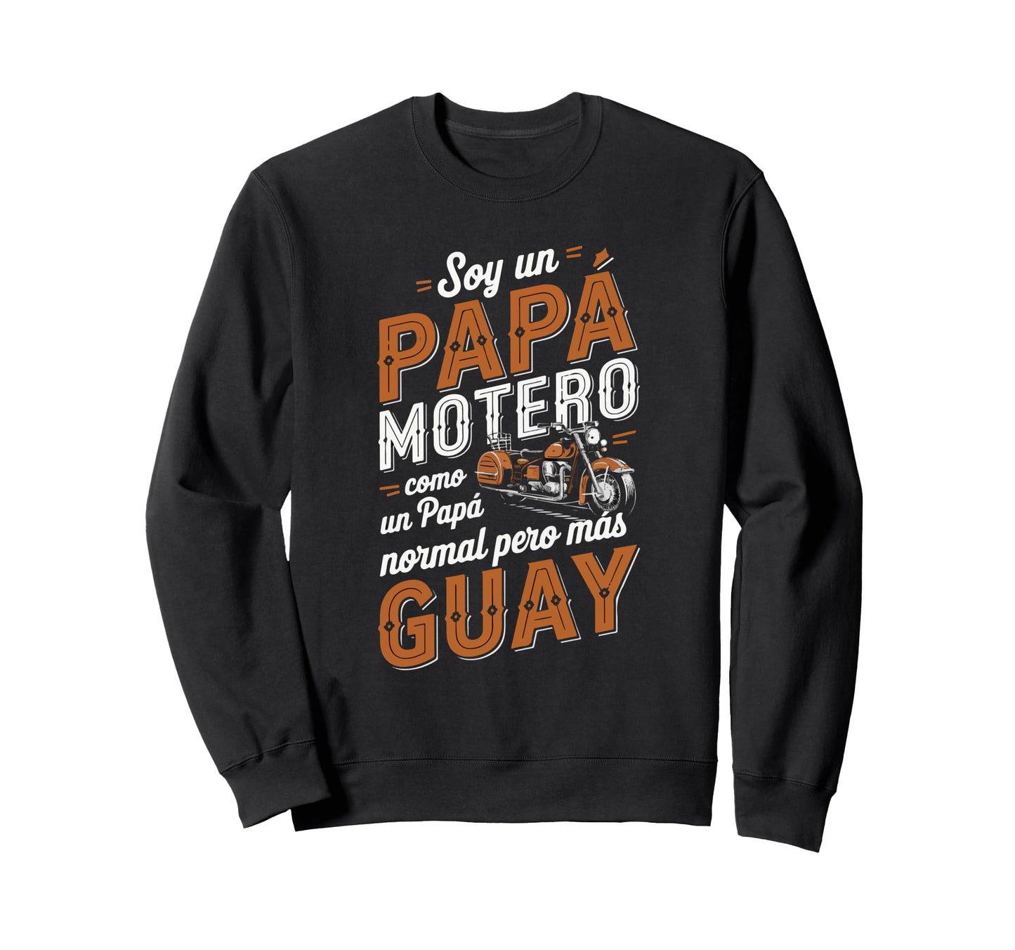 Dad Biker Funny Motorcycle Gift Sweatshirt - Aesthetic Graphic Unisex - T-Shirt, Sweatshirt, Hoodie