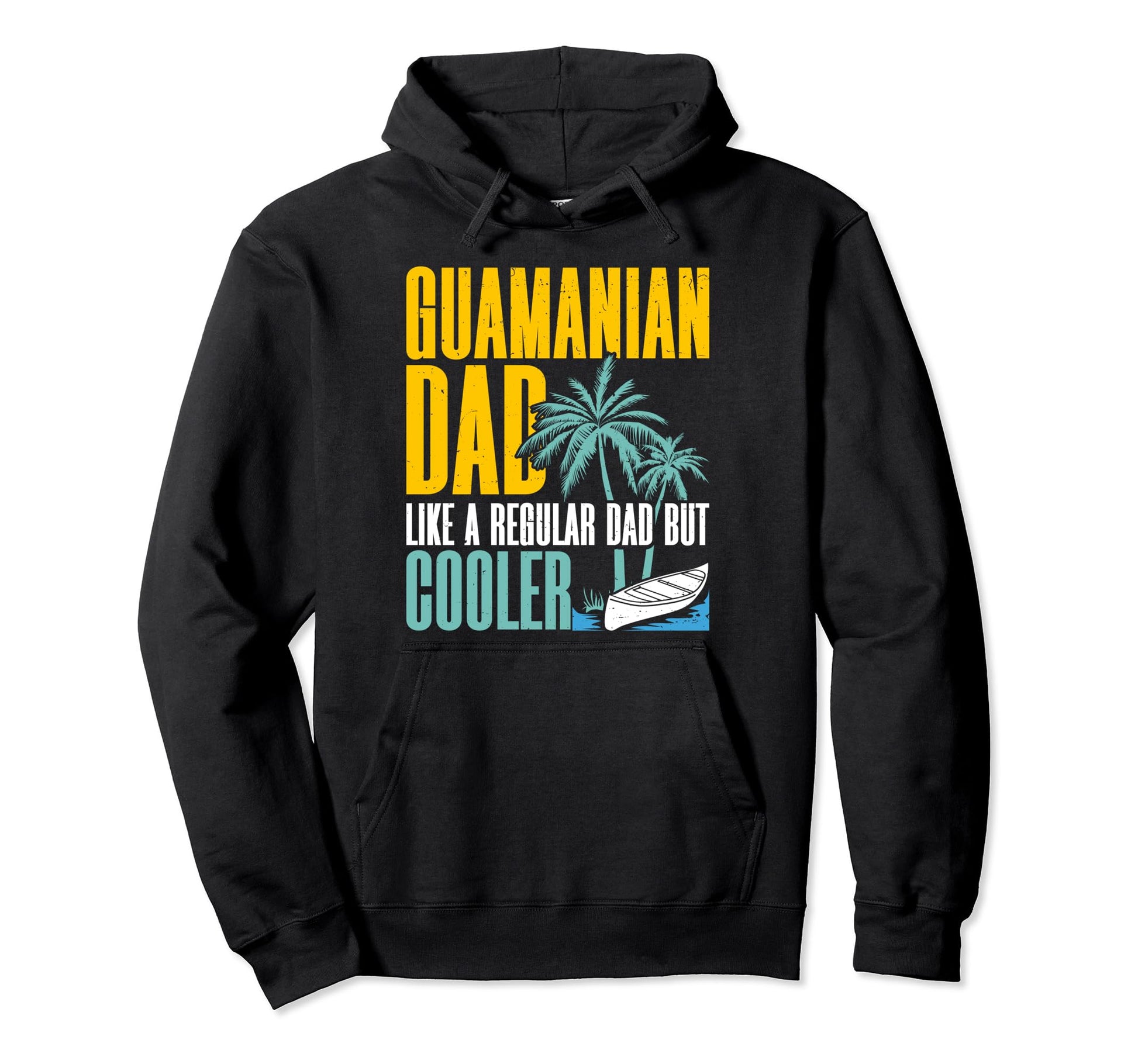 Guamanian Dad Like Regular Dad But Hoodie - Minimalist Print for Adults - T-Shirt, Sweatshirt, Hoodie