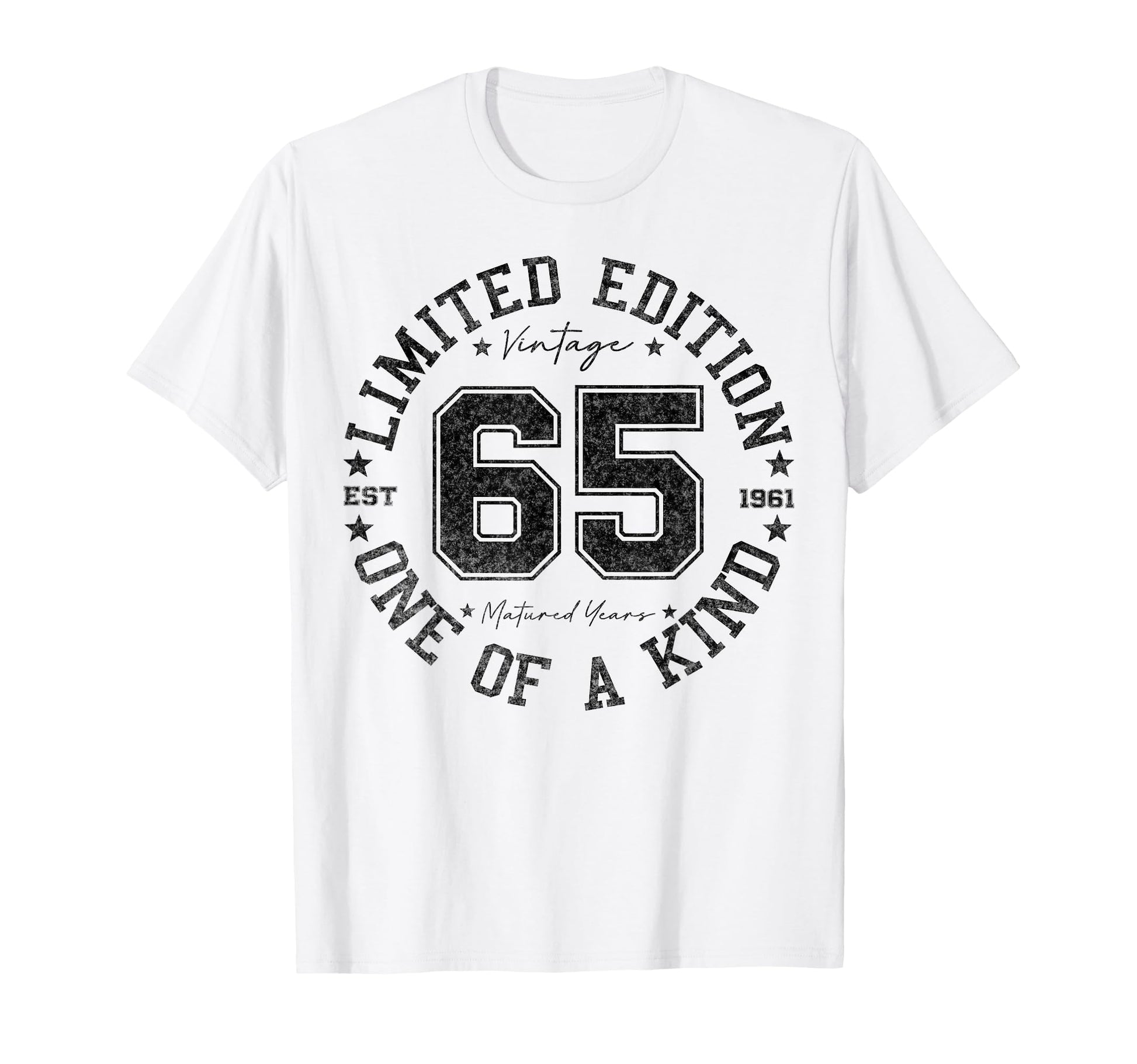 65 Year Old Gifts 1961 65Th T-Shirt - Casual Everyday Wear for Adults - T-Shirt, Sweatshirt, Hoodie