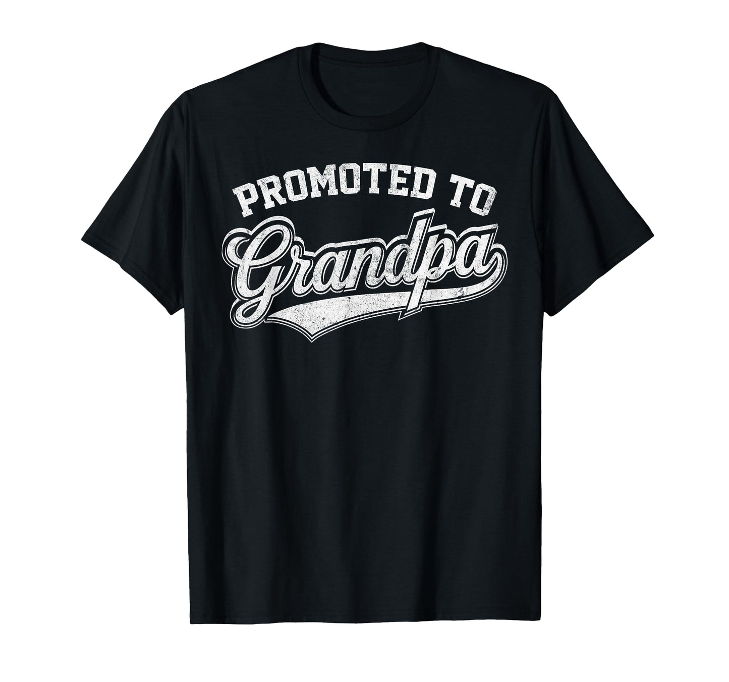 Mens Promoted To Grandpa Grandparents T-Shirt - Novelty Apparel for Adults - T-Shirt, Sweatshirt, Hoodie