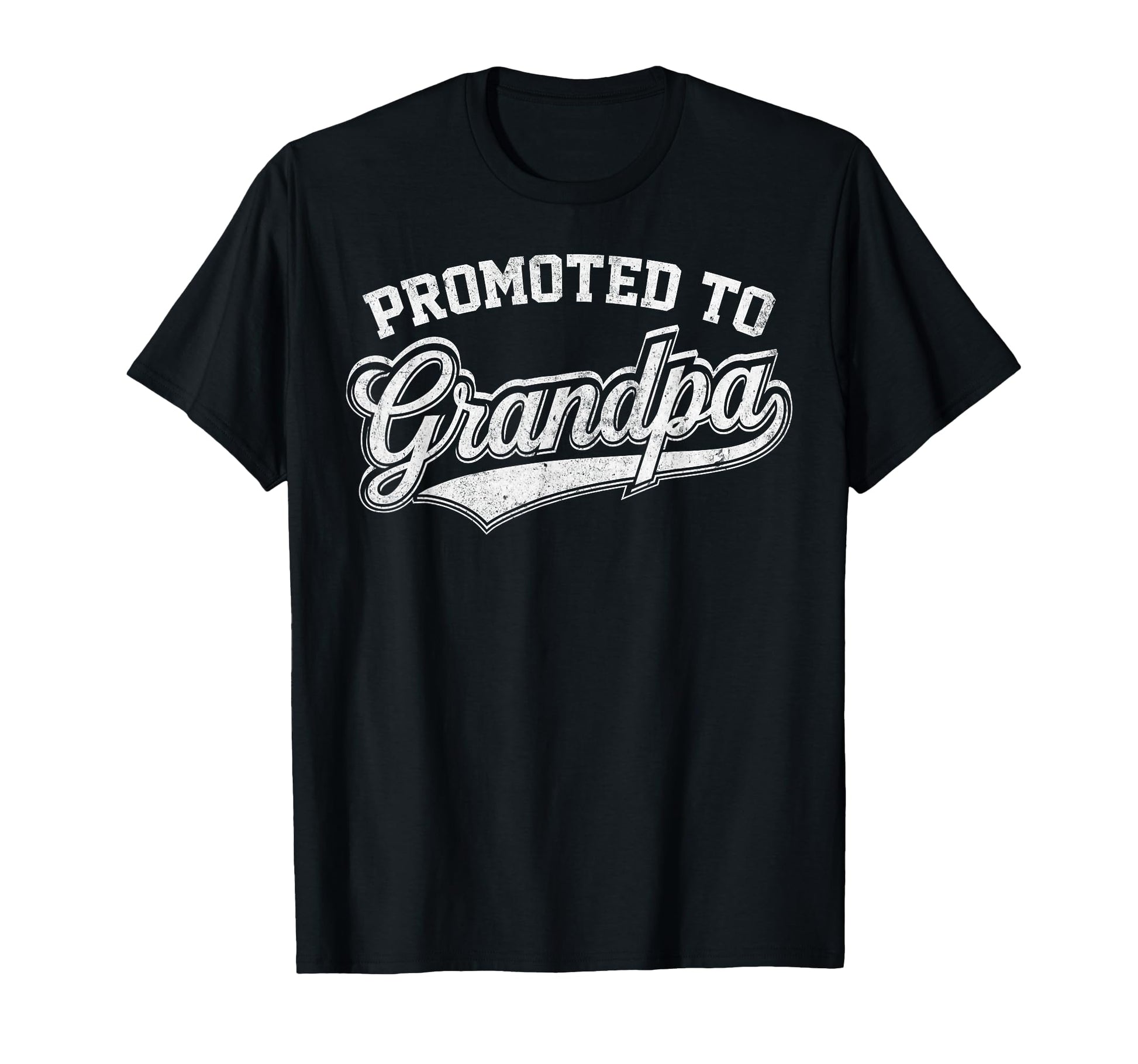 Mens Promoted To Grandpa Grandparents T-Shirt - Novelty Apparel for Adults - T-Shirt, Sweatshirt, Hoodie