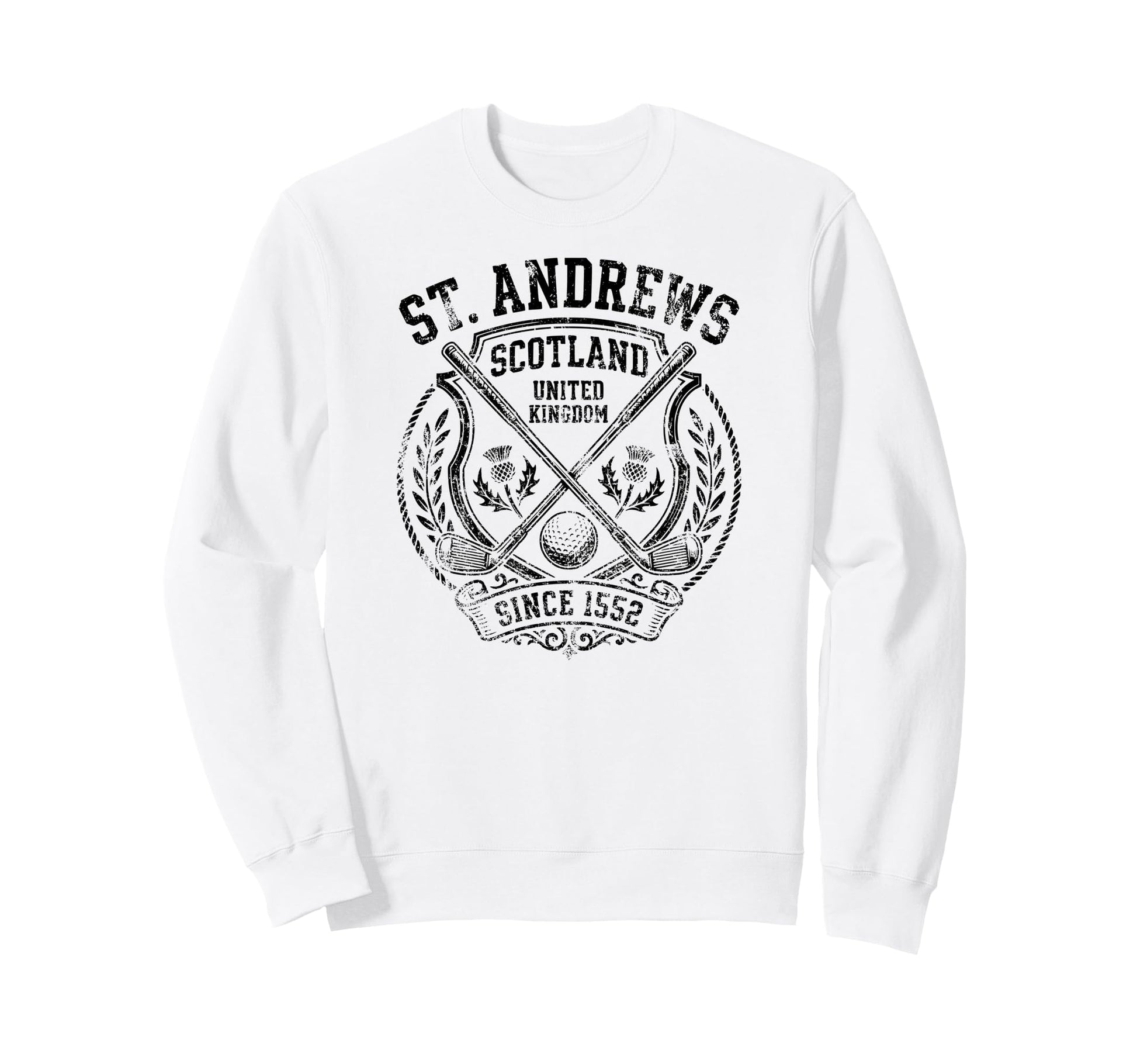 St Andrews Since 1552 Collegiate Sweatshirt - Streetwear Style Men Women - T-Shirt, Sweatshirt, Hoodie