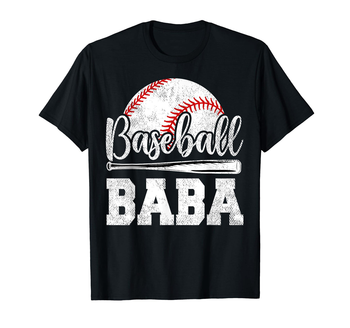 Baseball Baba Baseball Player Game Day T-Shirt - Custom Art Print Unisex - T-Shirt, Sweatshirt, Hoodie