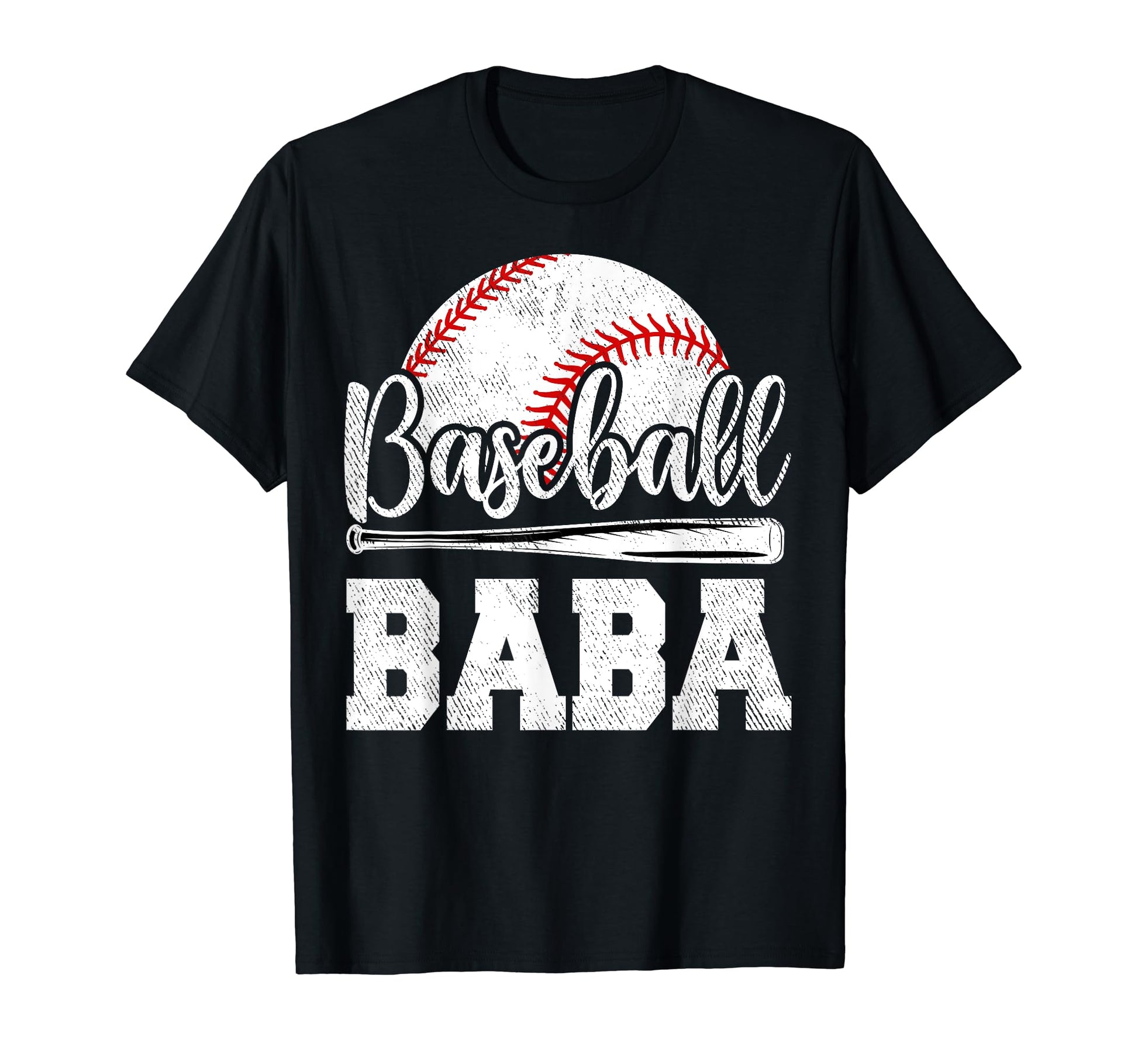 Baseball Baba Baseball Player Game Day T-Shirt - Custom Art Print Unisex - T-Shirt, Sweatshirt, Hoodie