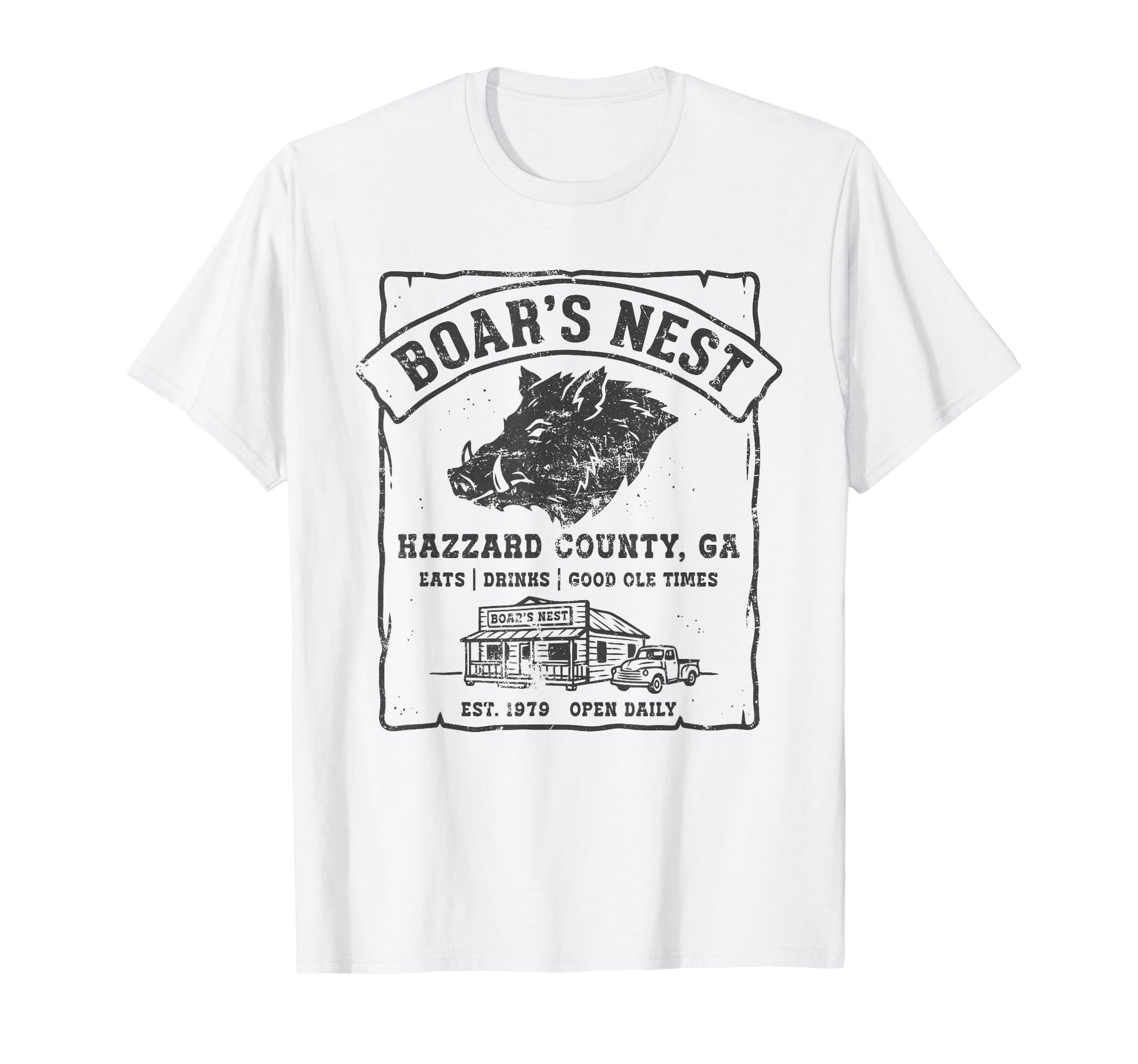 Boars Nest General Charger 01 Rebel T-Shirt - Fun Novelty Design Men Women - T-Shirt, Sweatshirt, Hoodie