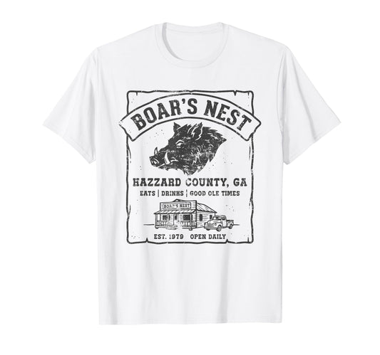 Boars Nest General Charger 01 Rebel T-Shirt - Fun Novelty Design Men Women - T-Shirt, Sweatshirt, Hoodie