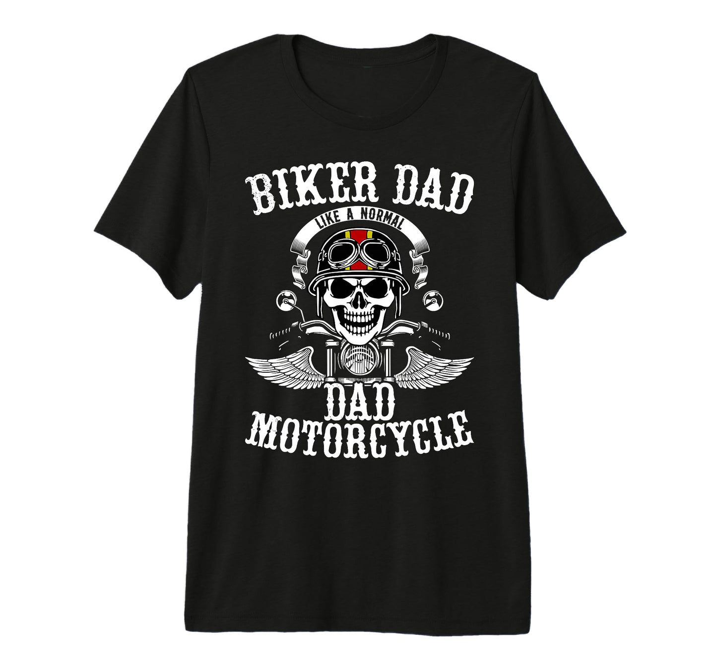 Father Rider Biker Dad Fathers Day T-Shirt - Graphic Print for Adults - T-Shirt, Sweatshirt, Hoodie