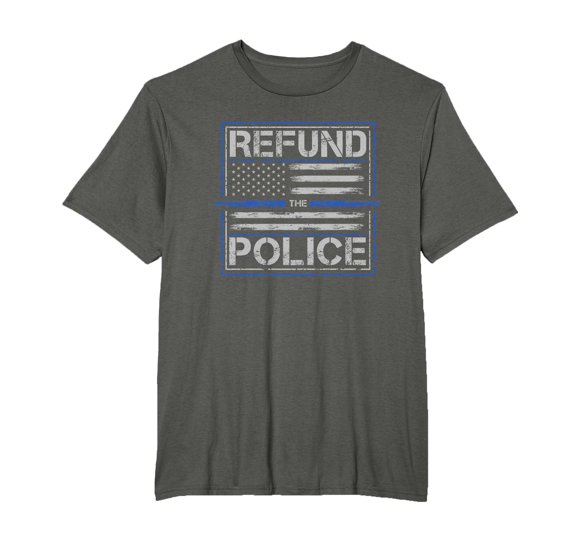 Re Fund Police Patriotic Usa T-Shirt - Streetwear Style for Adults - T-Shirt, Sweatshirt, Hoodie