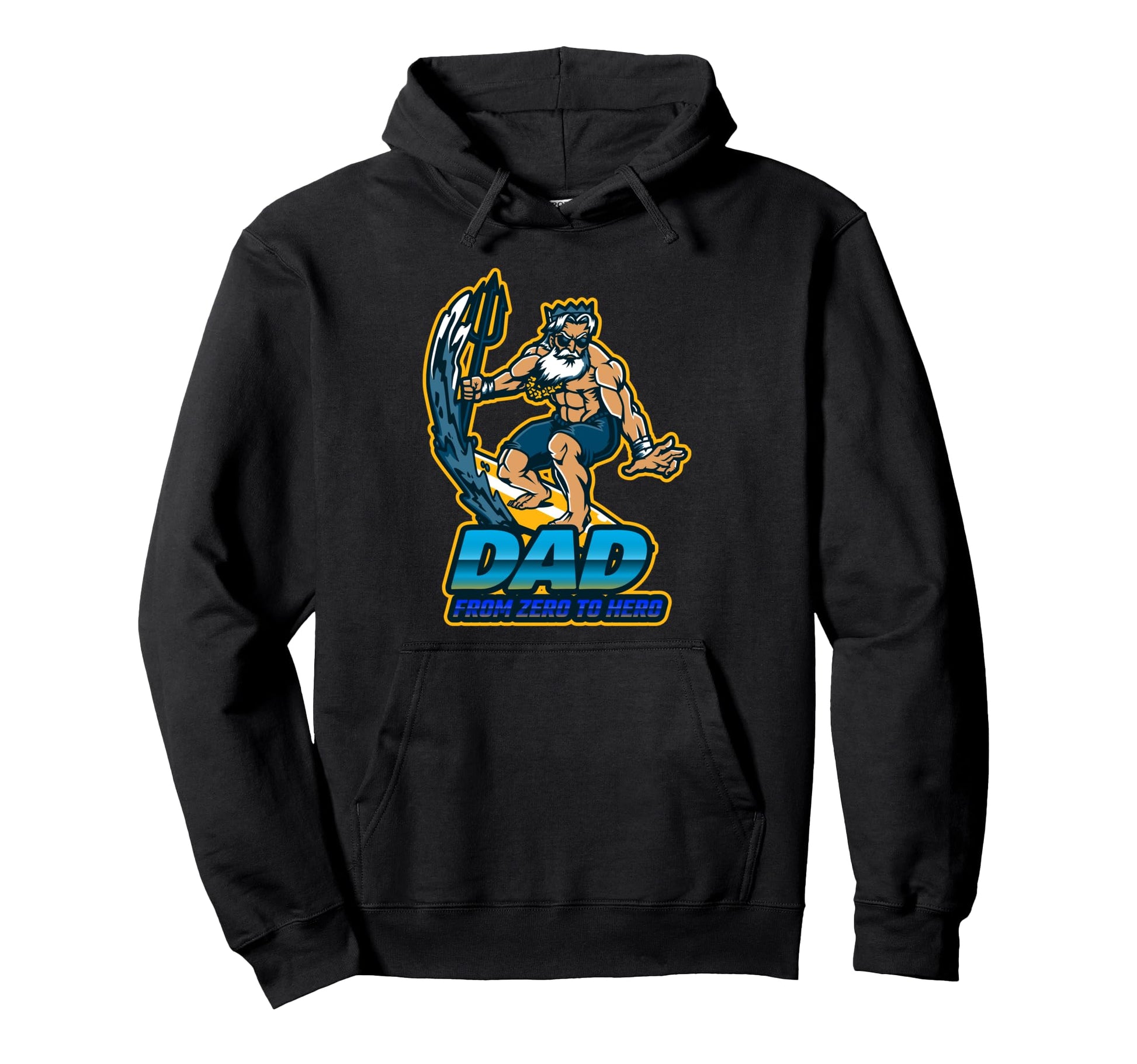 Surfer Dad Hoodie - Minimalist Print for Adults - T-Shirt, Sweatshirt, Hoodie