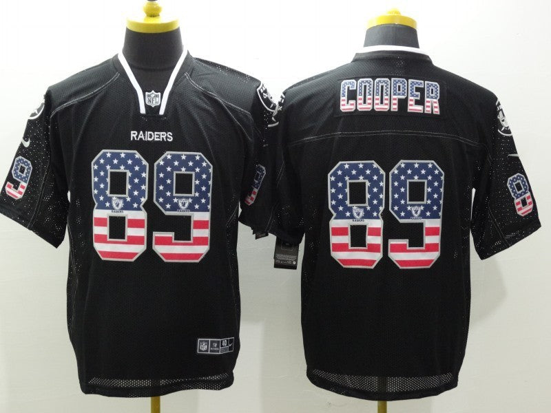 Men's Las Vegas Raiders Amari Cooper #89 Black Player Game Jersey1 football jersey product view 1